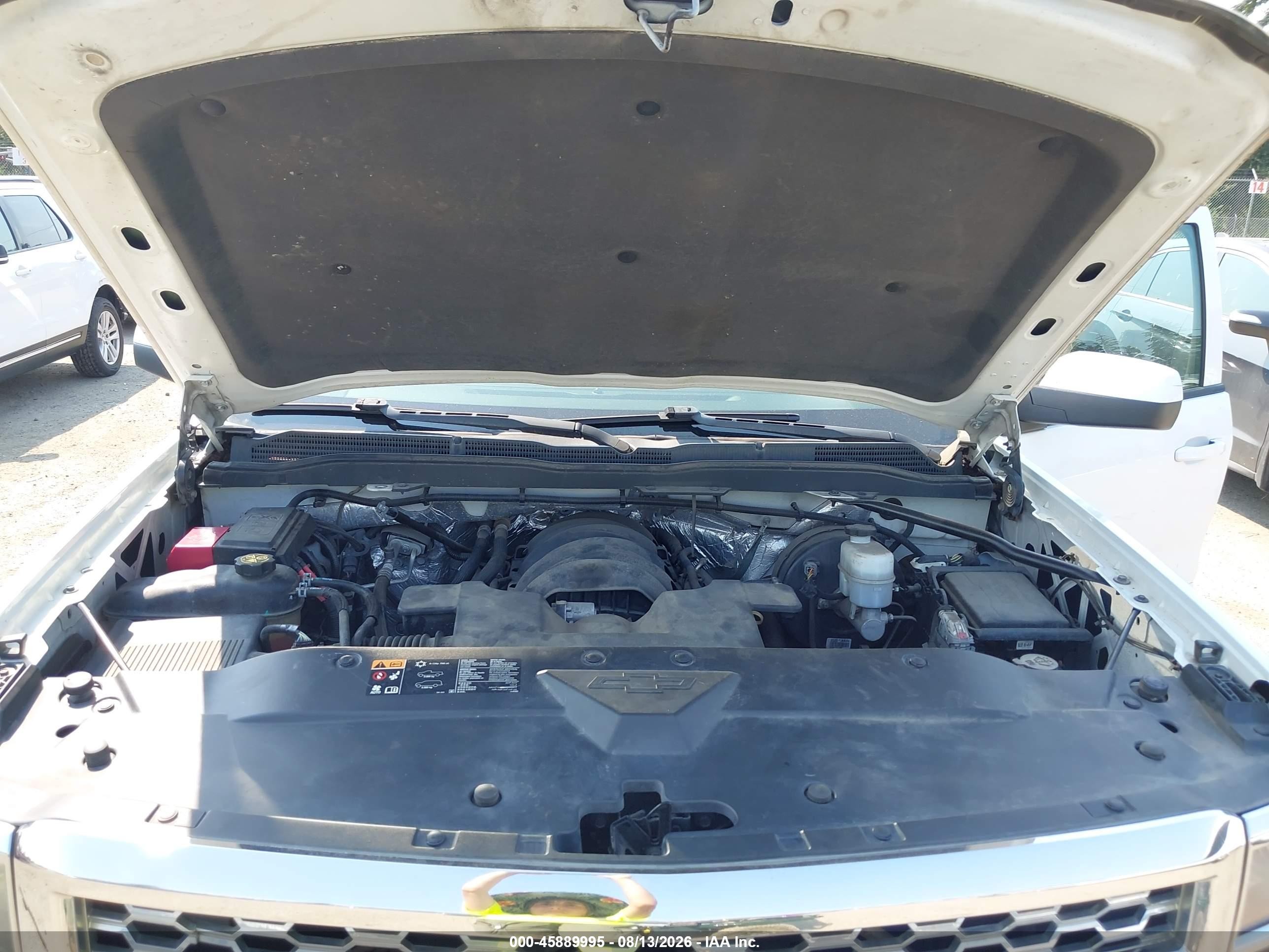 2015 Chevrolet Silverado 1500 Lt White vin: 3GCPCRECXFG442141