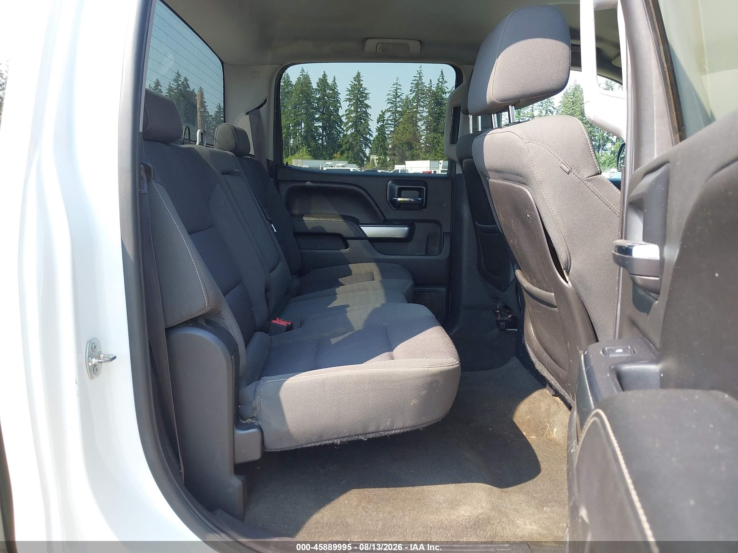 2015 Chevrolet Silverado 1500 Lt White vin: 3GCPCRECXFG442141