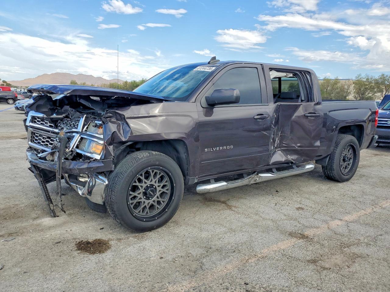 2015 Chevrolet Silverado C1500 Lt Brown vin: 3GCPCRECXFG489637