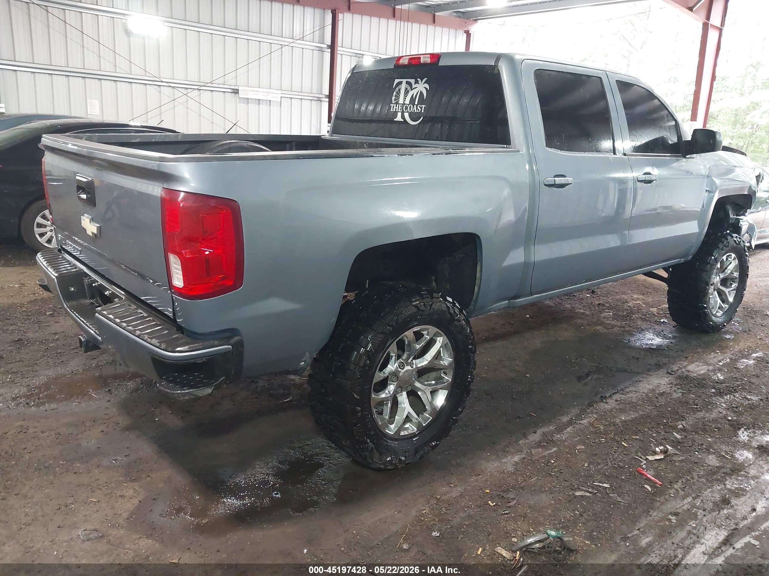 2015 Chevrolet Silverado 1500 1lt Серый vin: 3GCPCRECXFG534981
