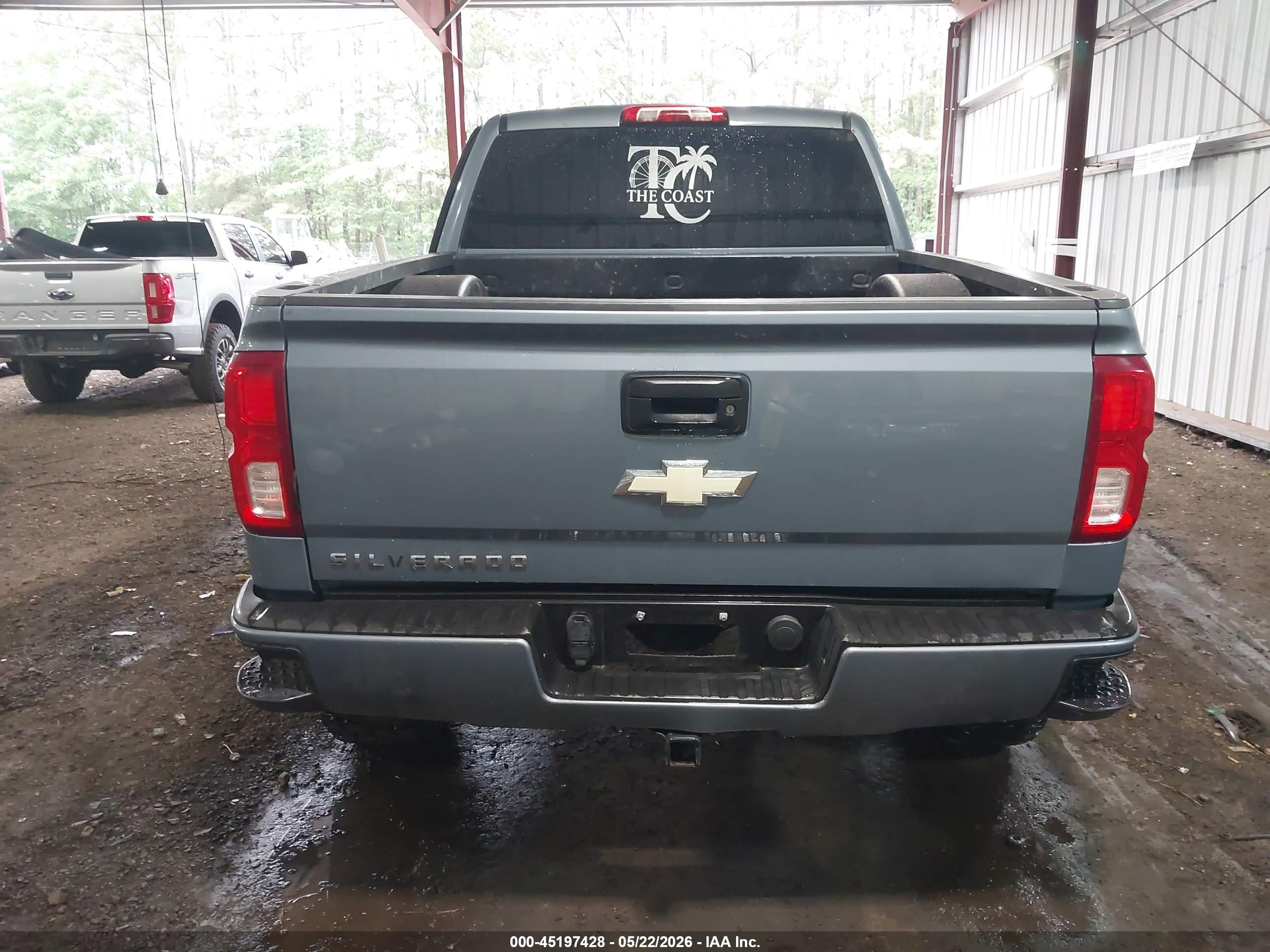 2015 Chevrolet Silverado 1500 1lt Серый vin: 3GCPCRECXFG534981