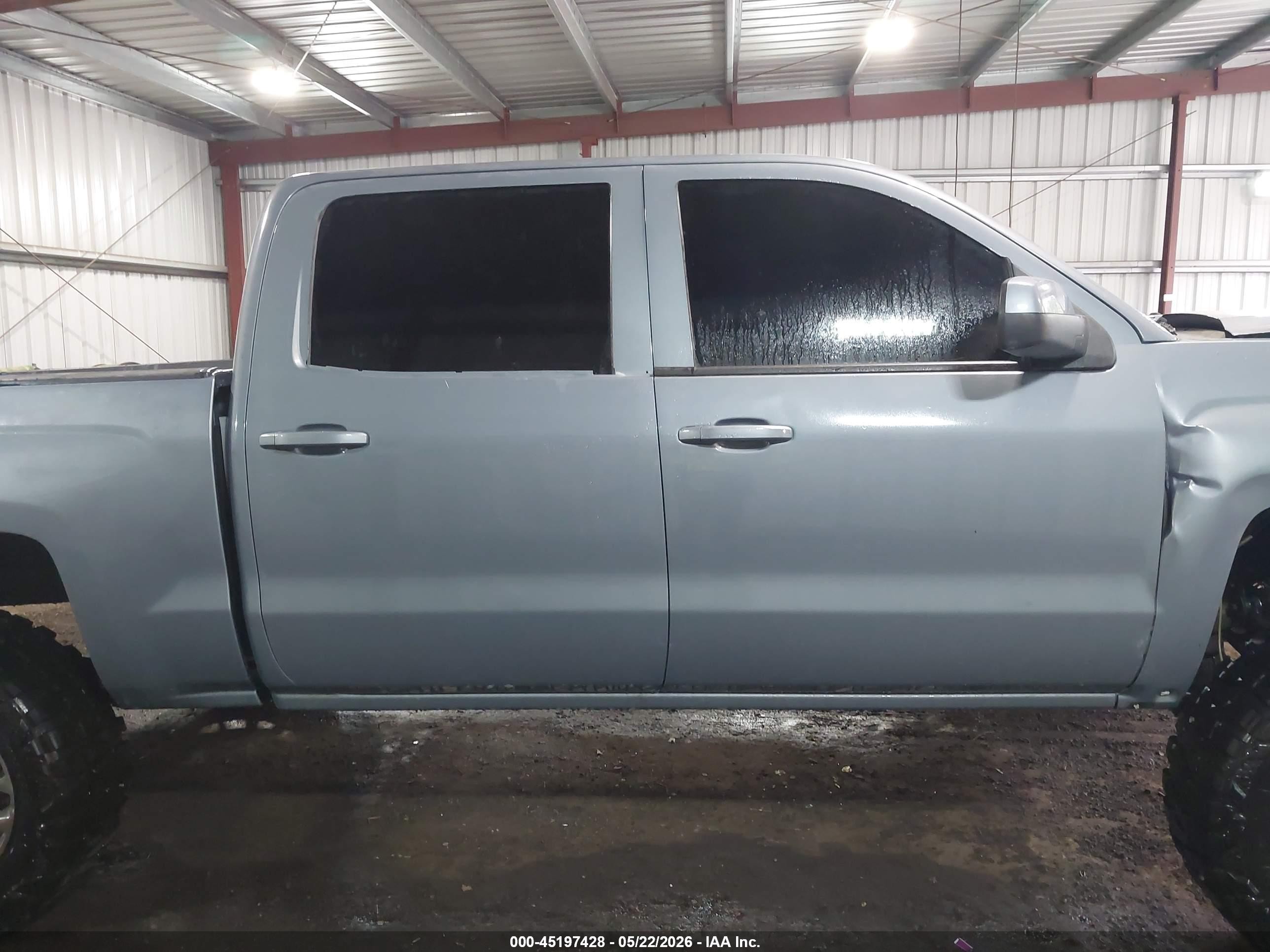 2015 Chevrolet Silverado 1500 1lt Серый vin: 3GCPCRECXFG534981