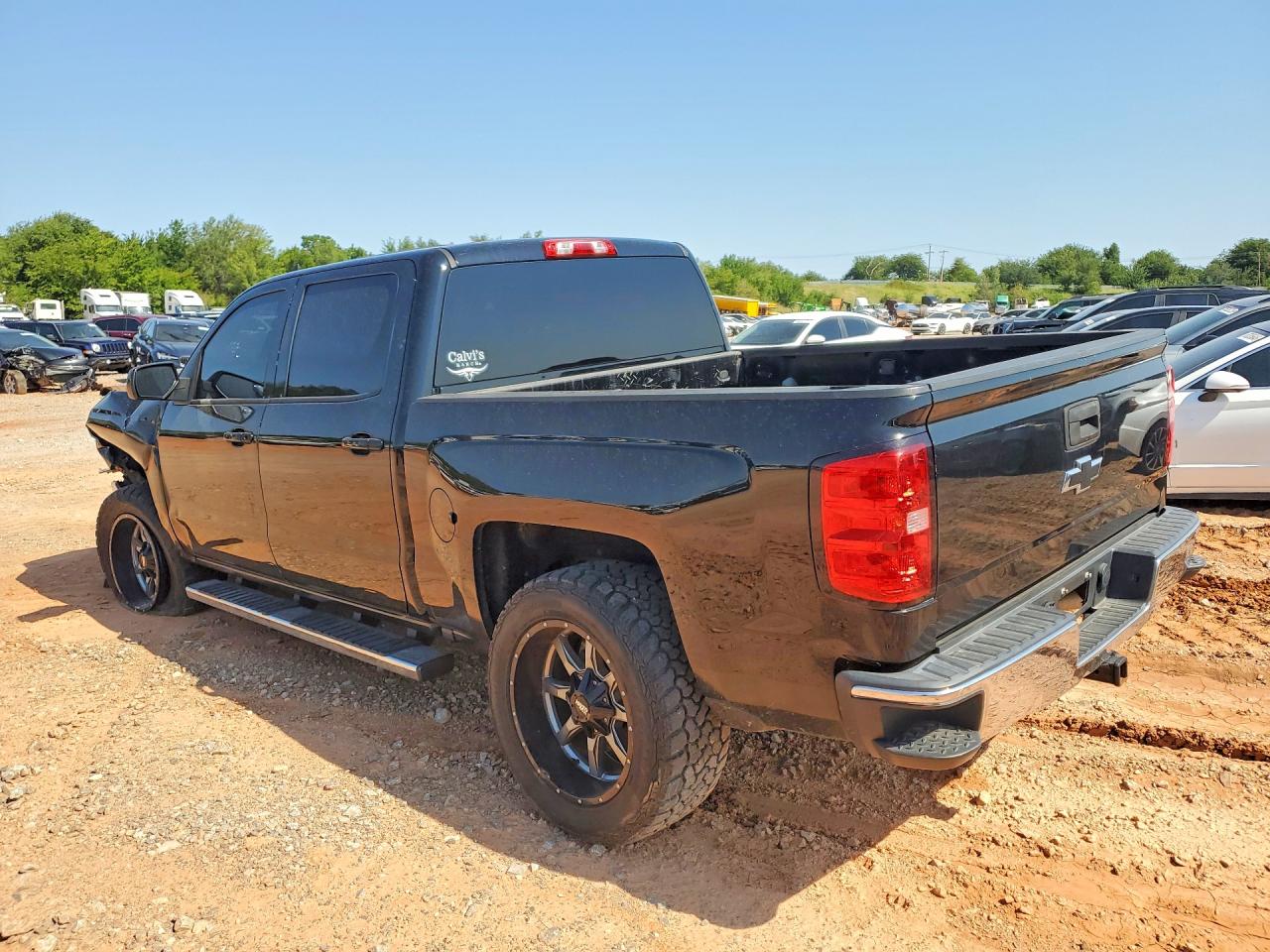 2017 Chevrolet Silverado C1500 Lt Black vin: 3GCPCRECXHG270941