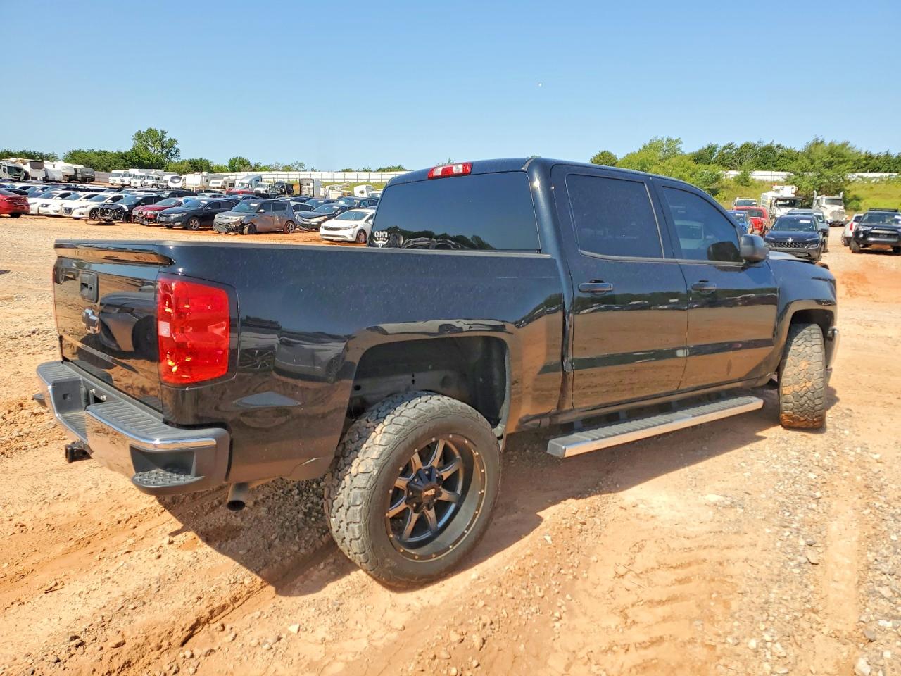 2017 Chevrolet Silverado C1500 Lt Black vin: 3GCPCRECXHG270941