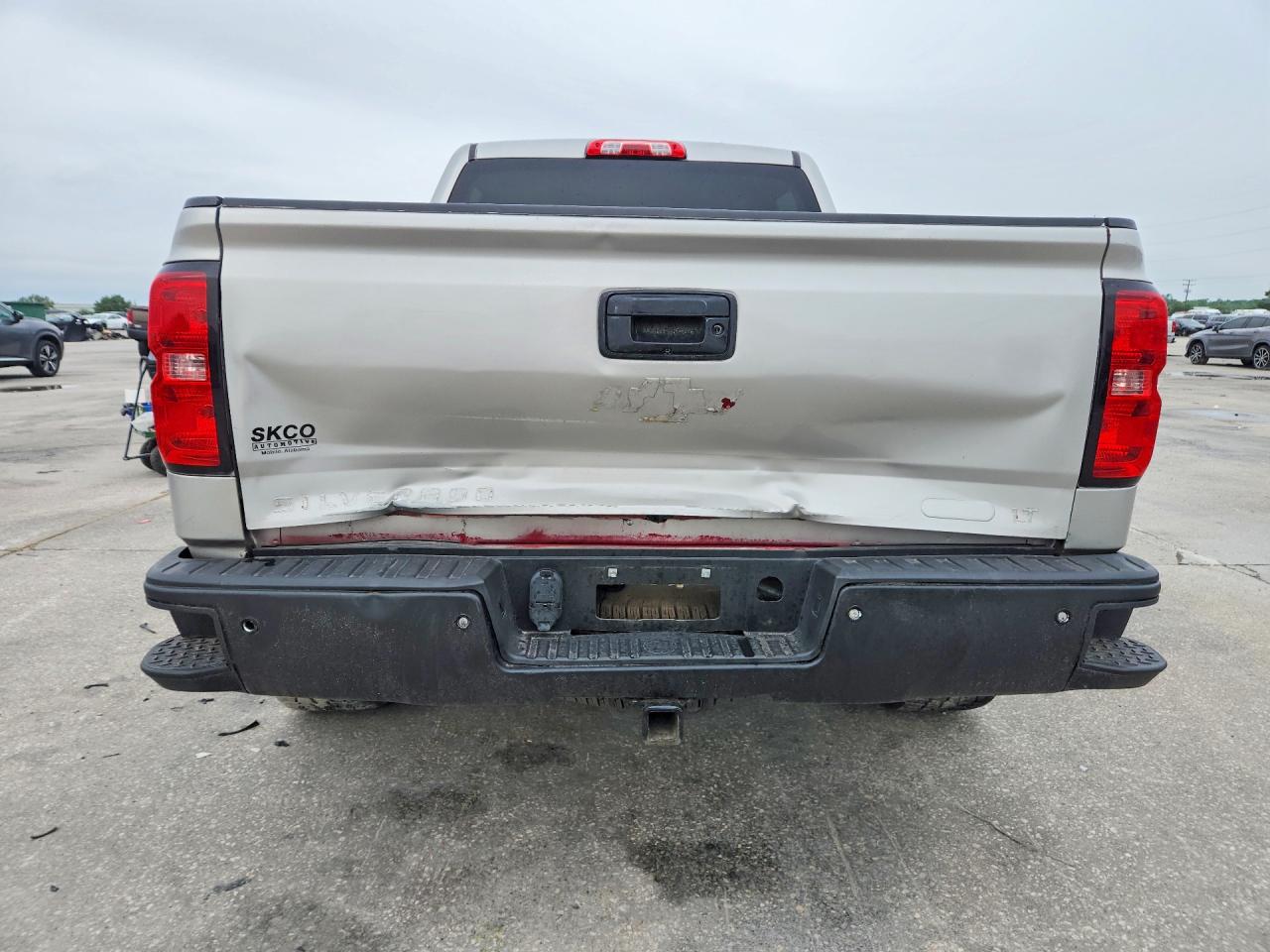 2017 Chevrolet Silverado C1500 Lt Silver vin: 3GCPCRECXHG361692