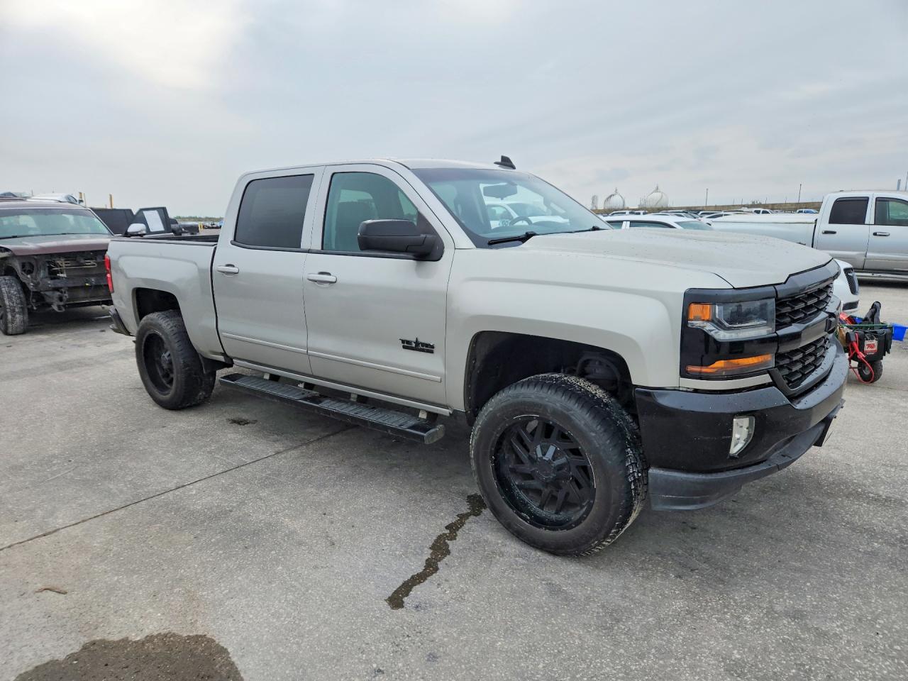 2017 Chevrolet Silverado C1500 Lt Silver vin: 3GCPCRECXHG361692