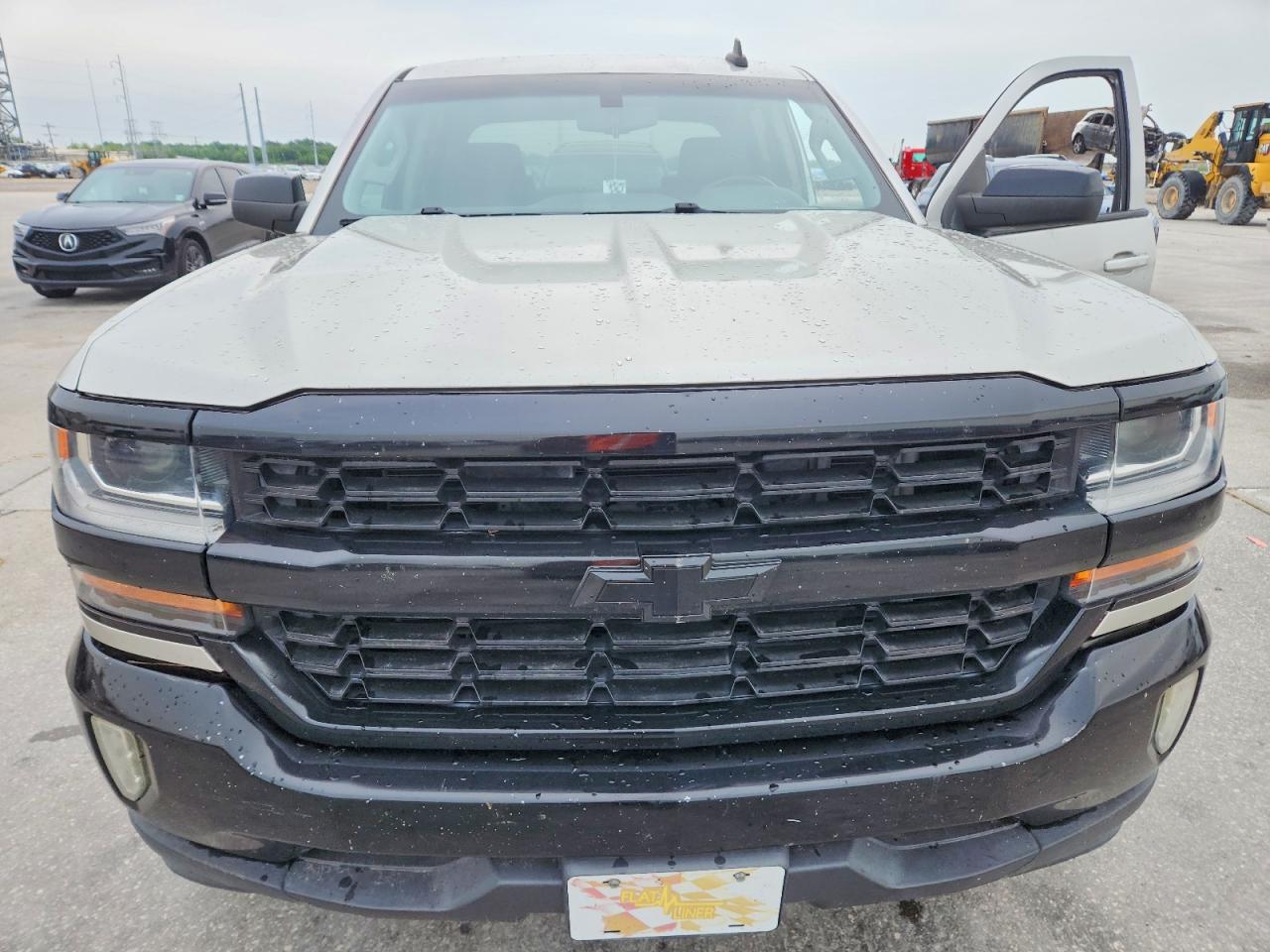 2017 Chevrolet Silverado C1500 Lt Silver vin: 3GCPCRECXHG361692