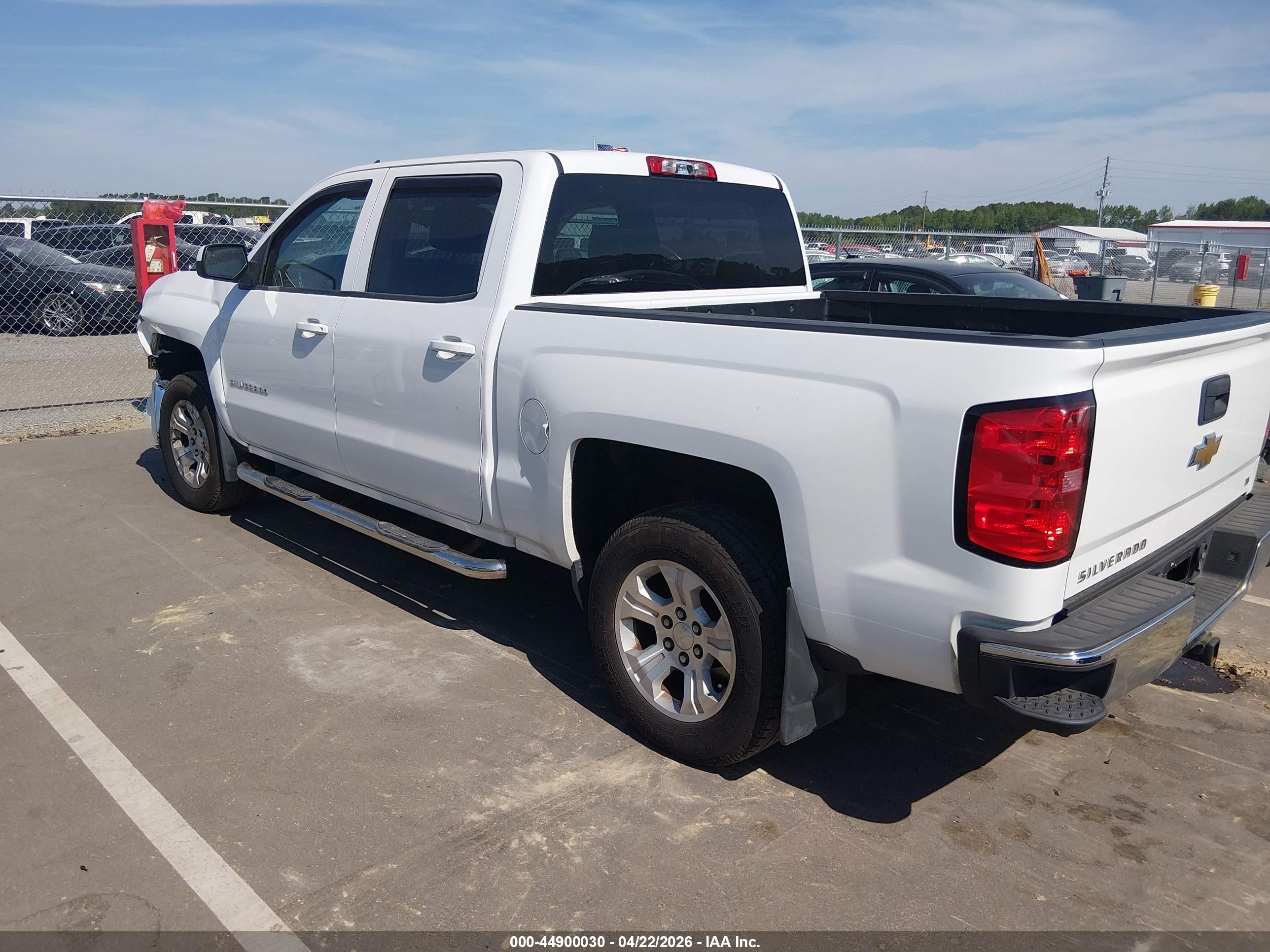 2014 Chevrolet Silverado 1500 1lt White vin: 3GCPCREH0EG377472