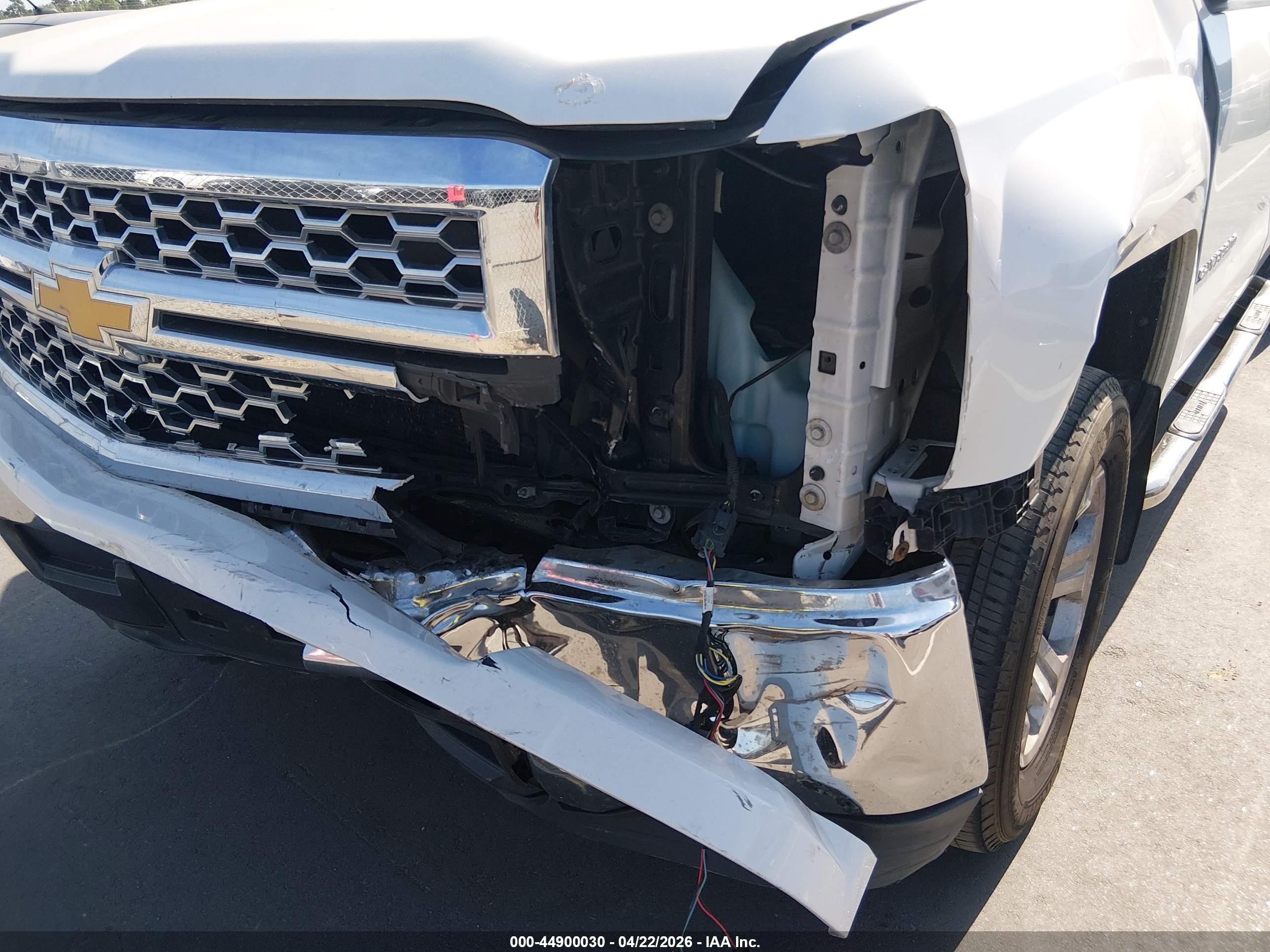 2014 Chevrolet Silverado 1500 1lt White vin: 3GCPCREH0EG377472