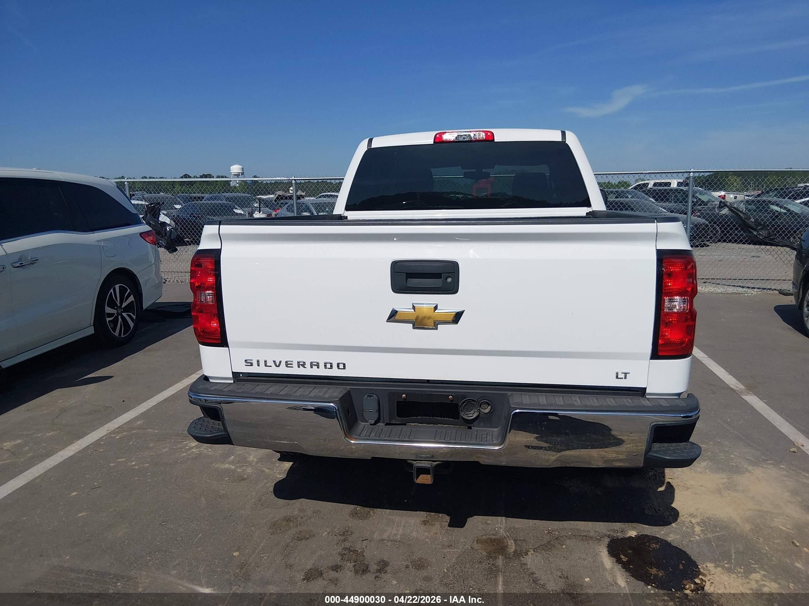 2014 Chevrolet Silverado 1500 1lt White vin: 3GCPCREH0EG377472