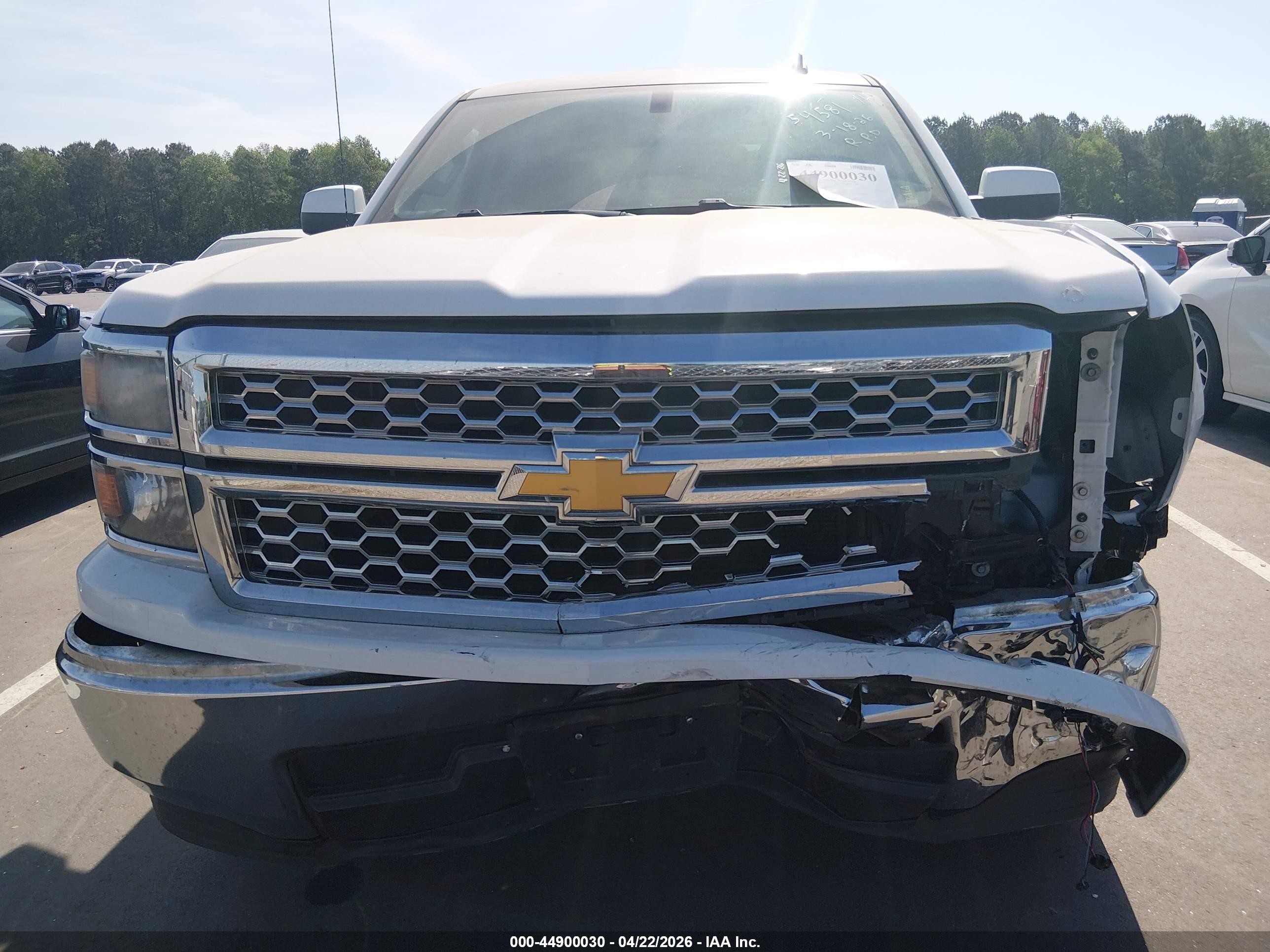 2014 Chevrolet Silverado 1500 1lt White vin: 3GCPCREH0EG377472