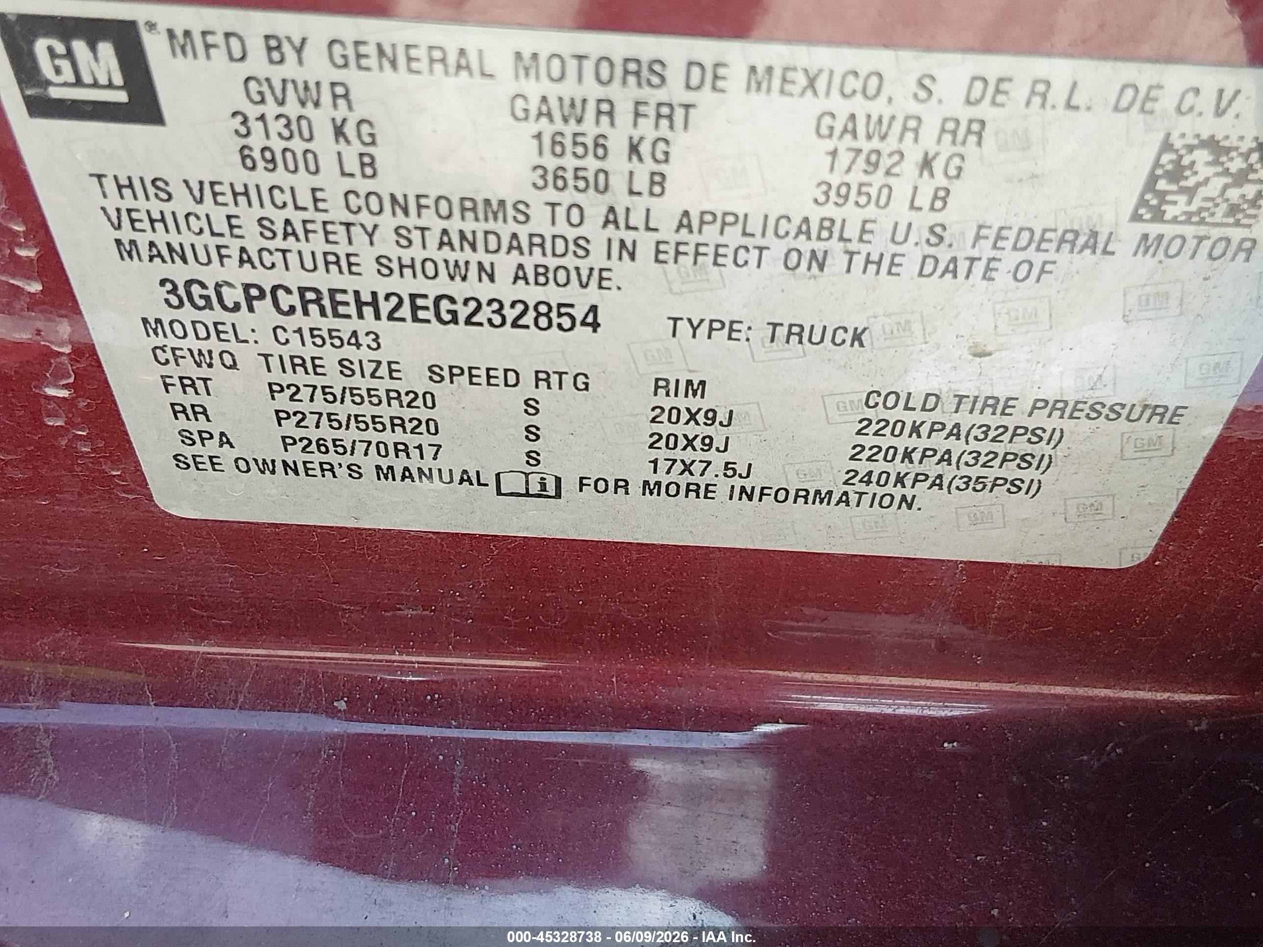 2014 Chevrolet Silverado 1500 1lt Burgundy vin: 3GCPCREH2EG232854