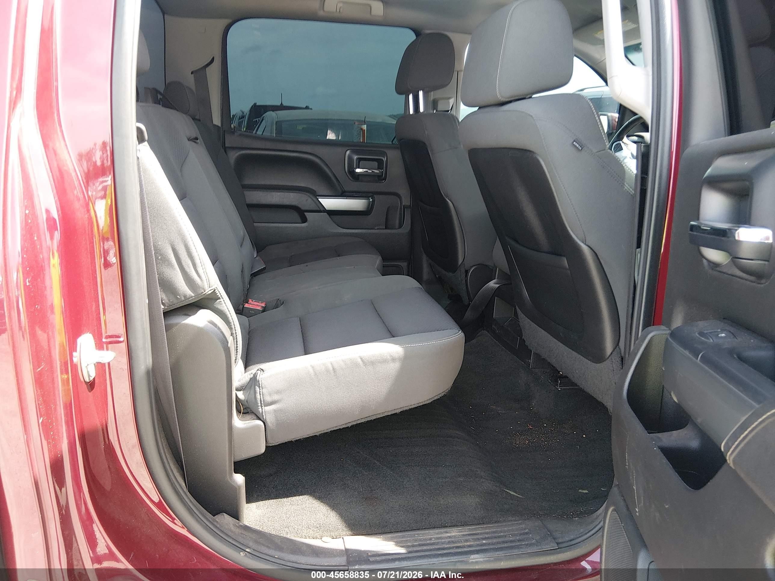 2015 Chevrolet Silverado 1500 Lt Red vin: 3GCPCREH2FG325679