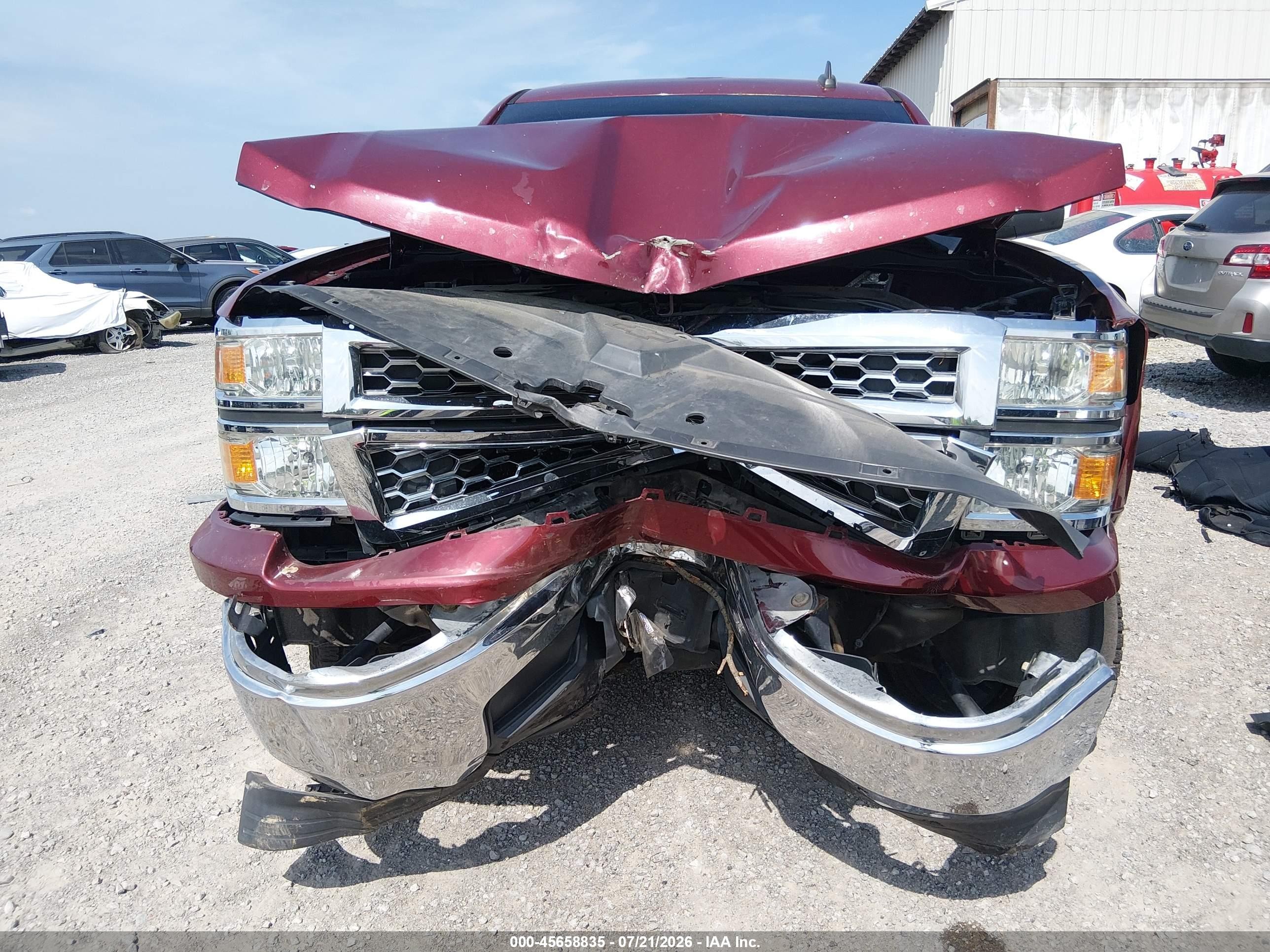 2015 Chevrolet Silverado 1500 Lt Red vin: 3GCPCREH2FG325679