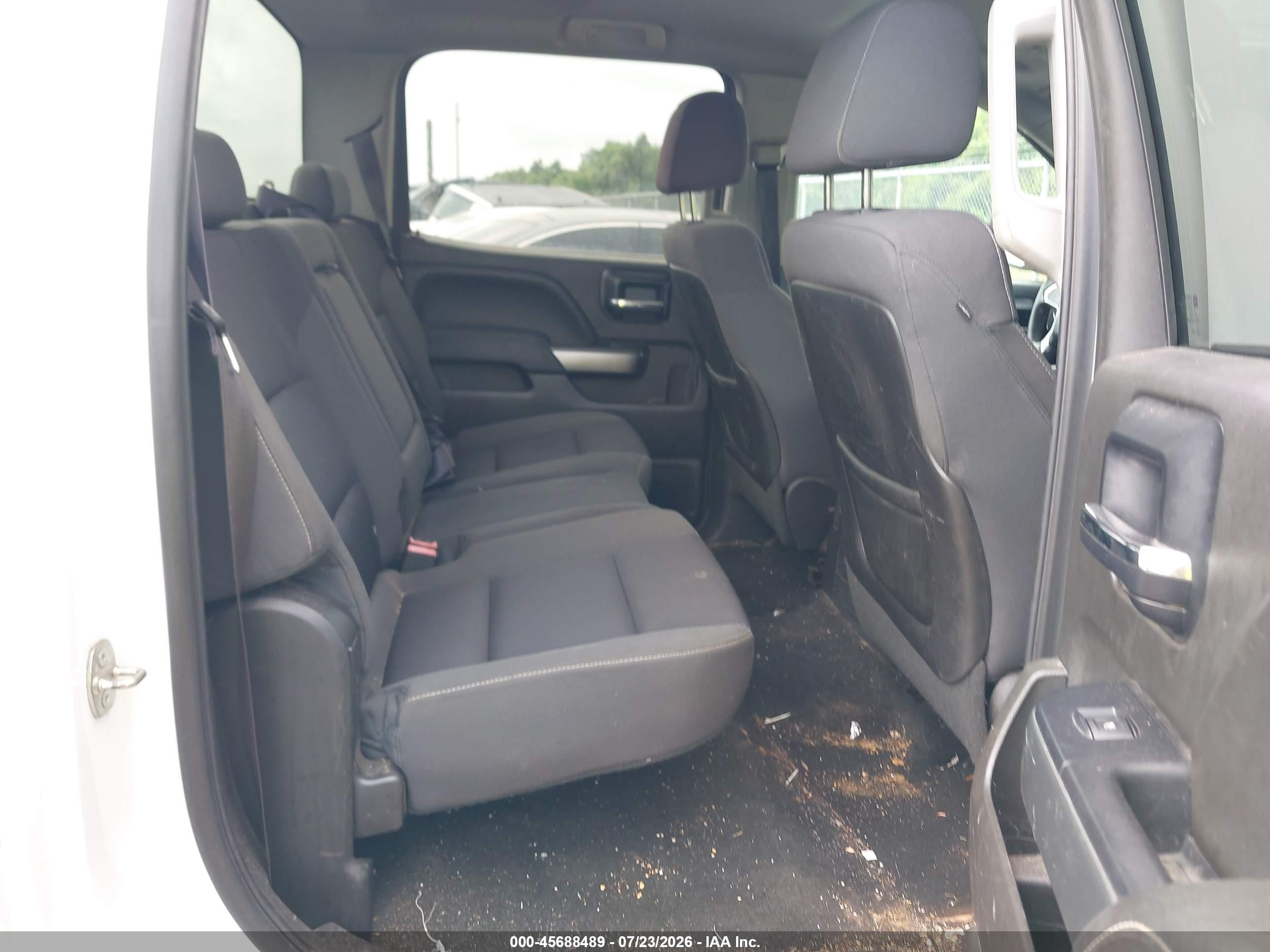 2014 Chevrolet Silverado 1500 Lt White vin: 3GCPCREH3EG427913