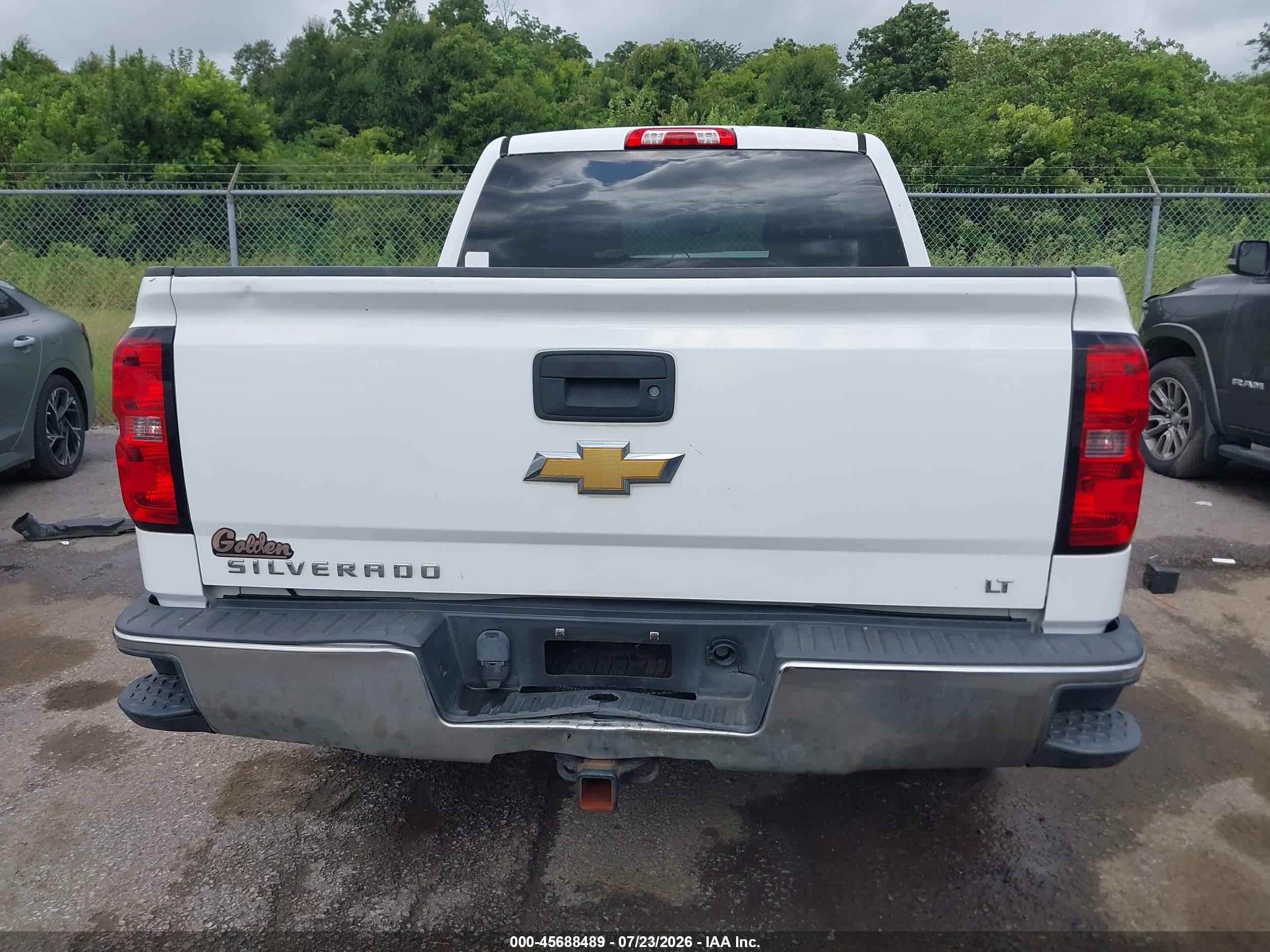 2014 Chevrolet Silverado 1500 Lt White vin: 3GCPCREH3EG427913
