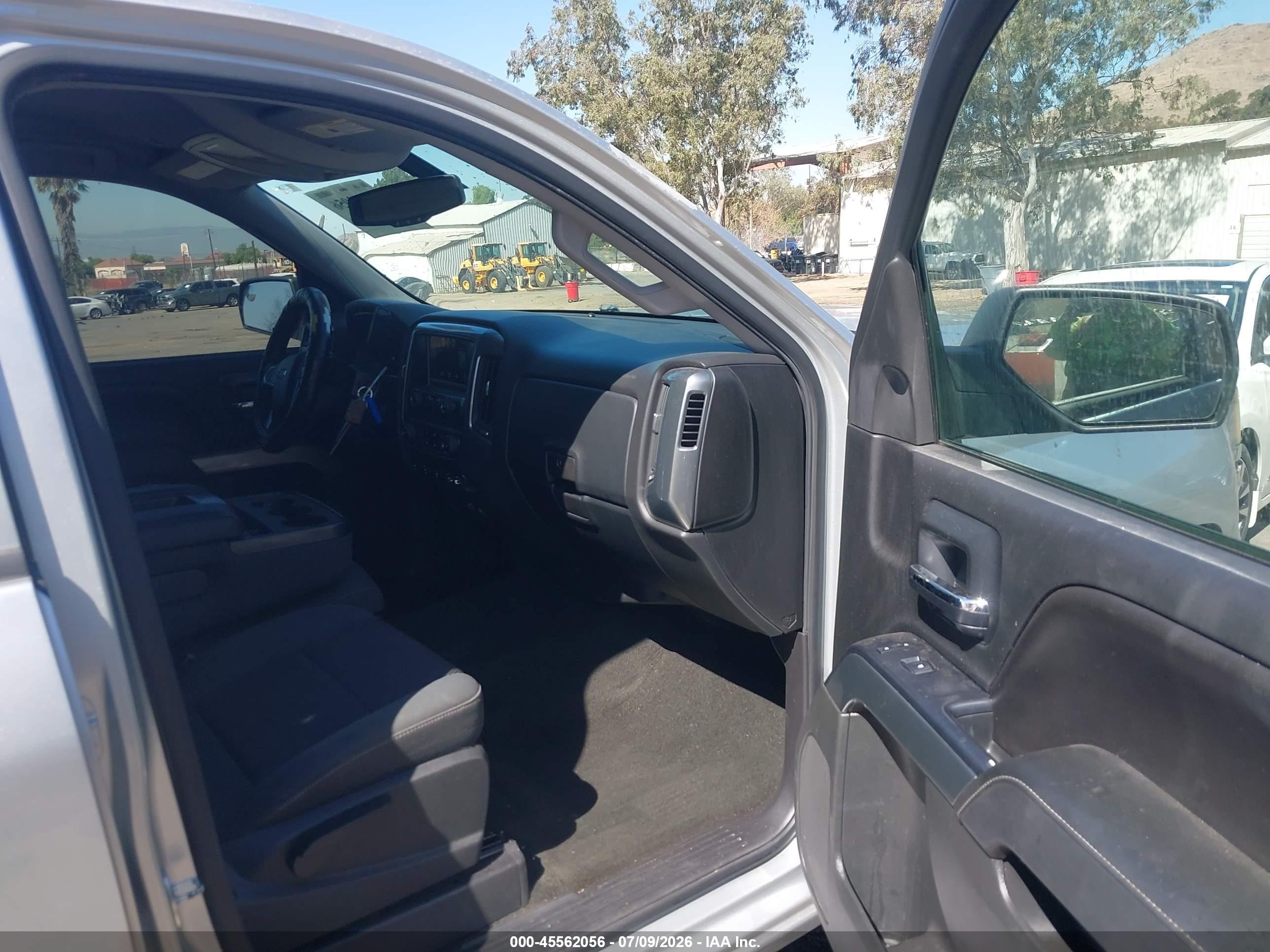 2014 Chevrolet Silverado 1500 Lt Silver vin: 3GCPCREH3EG487044