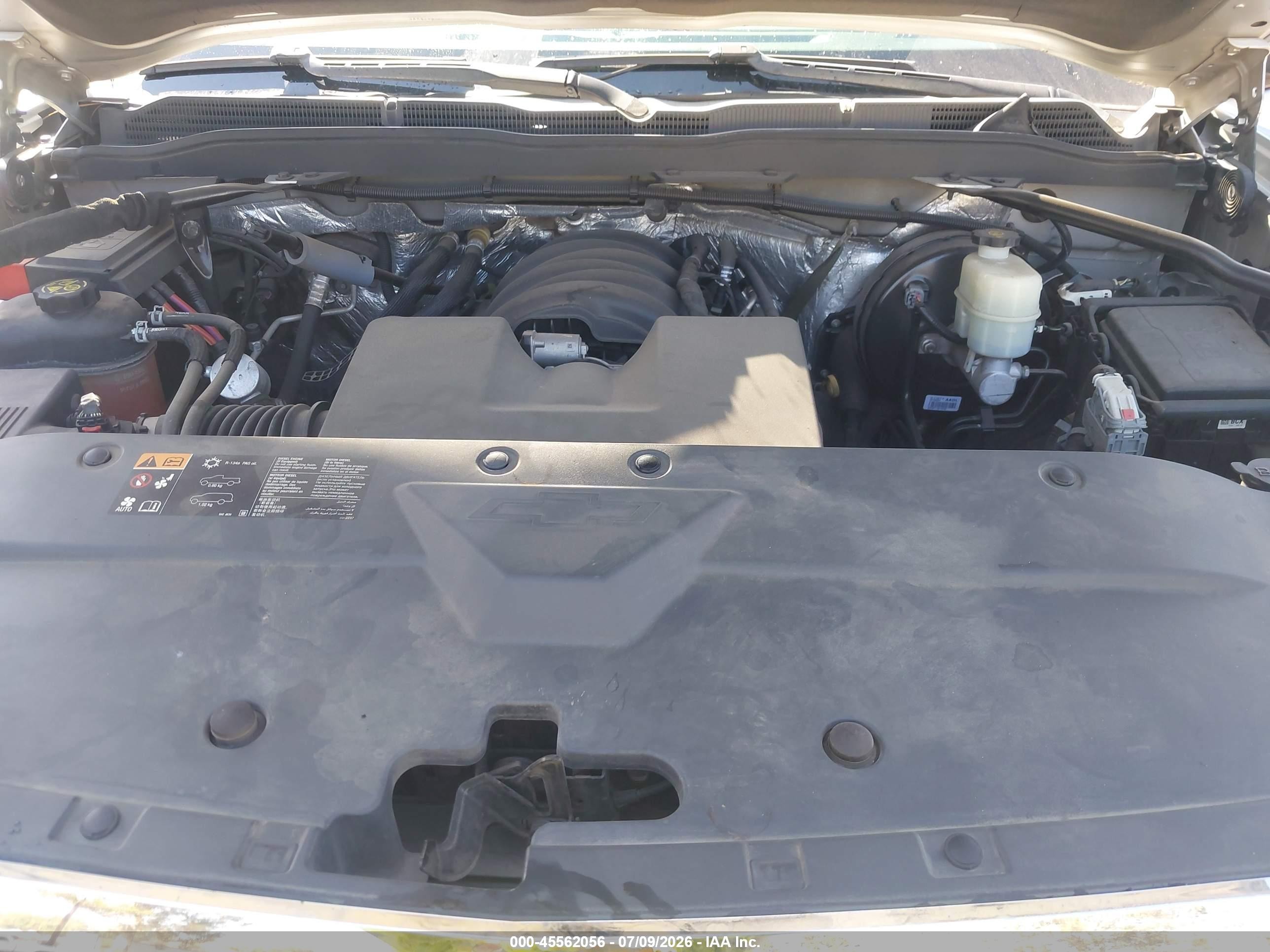 2014 Chevrolet Silverado 1500 Lt Silver vin: 3GCPCREH3EG487044