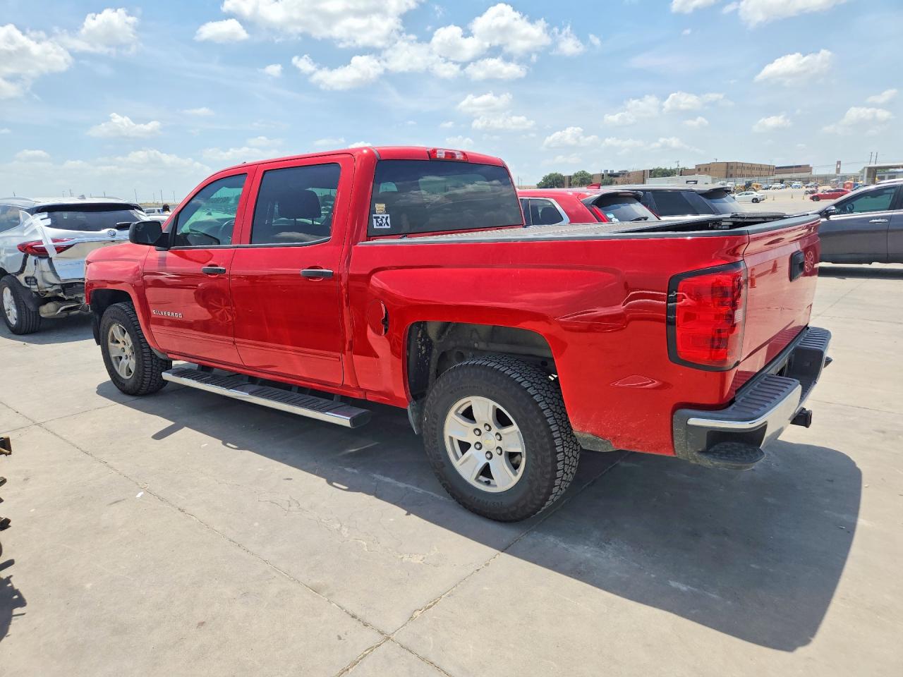 2014 Chevrolet Silverado C1500 Lt Red vin: 3GCPCREH4EG286334