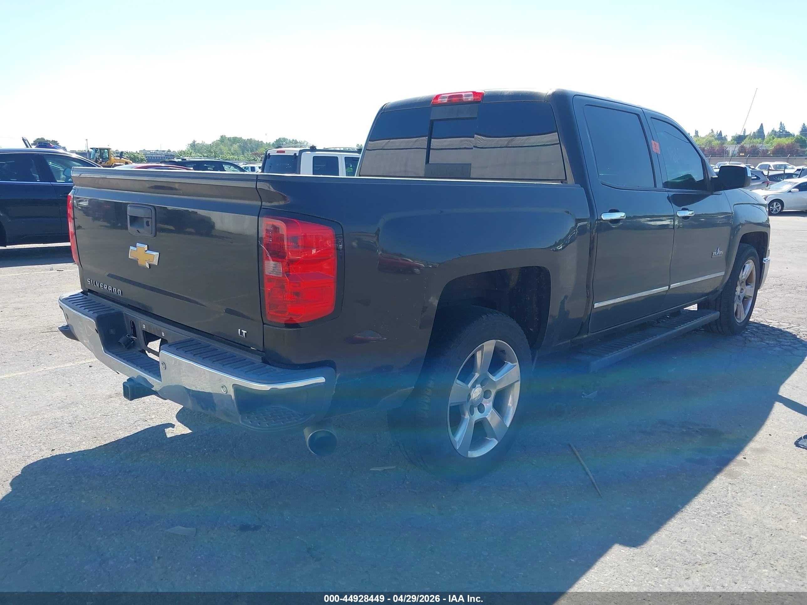 2014 Chevrolet Silverado 1500 1lt Beige vin: 3GCPCREH4EG457955