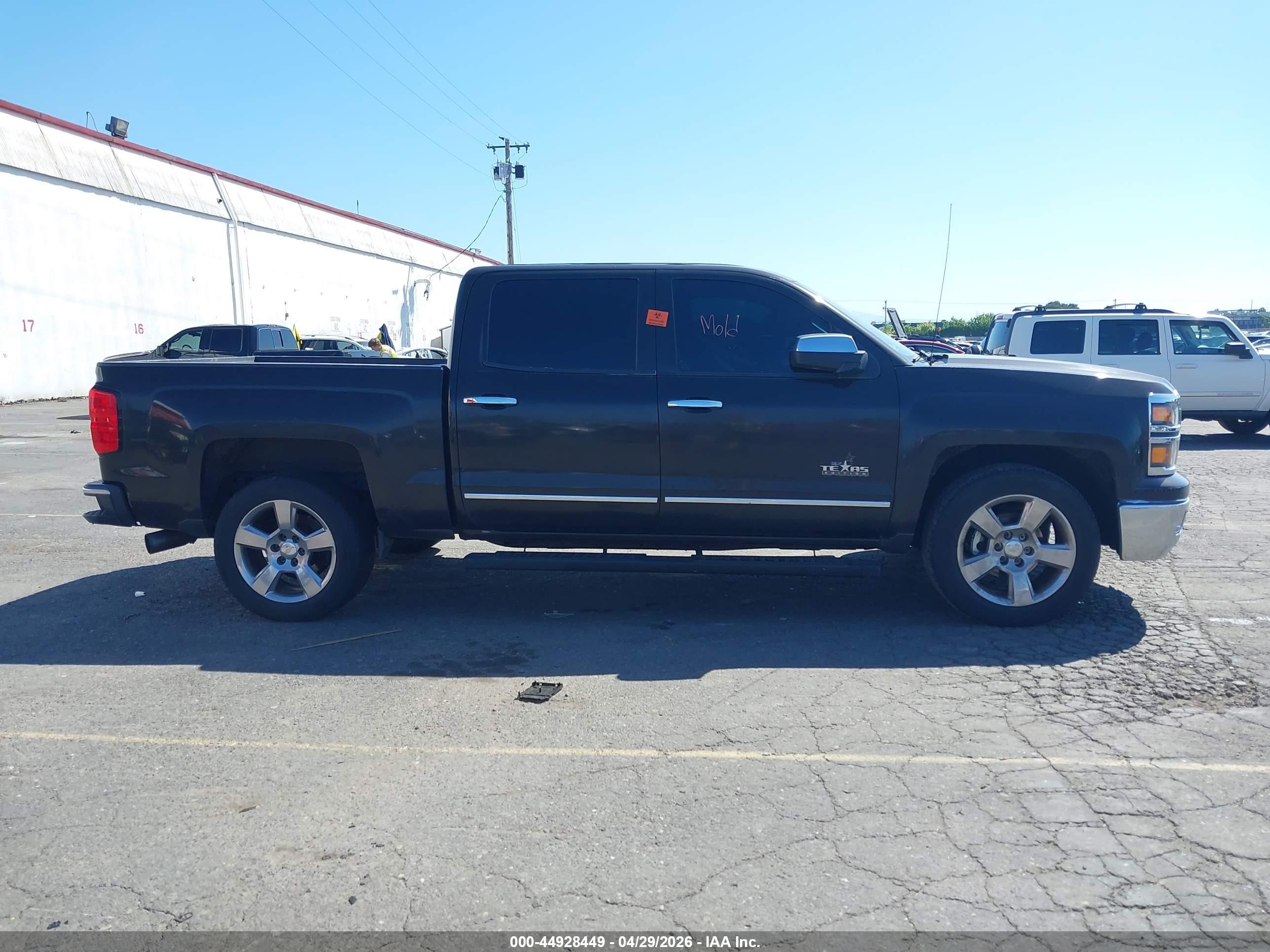 2014 Chevrolet Silverado 1500 1lt Beige vin: 3GCPCREH4EG457955