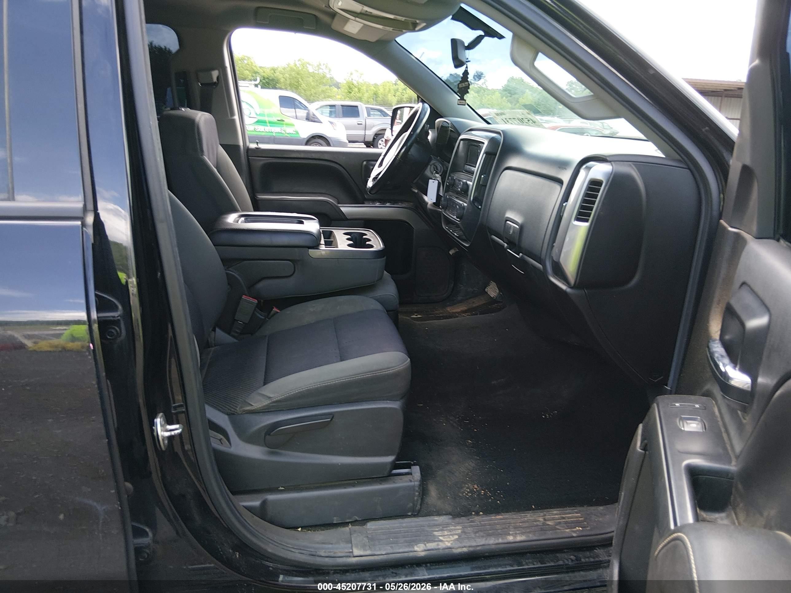 2014 Chevrolet Silverado 1500 1lt Black vin: 3GCPCREH4EG473394