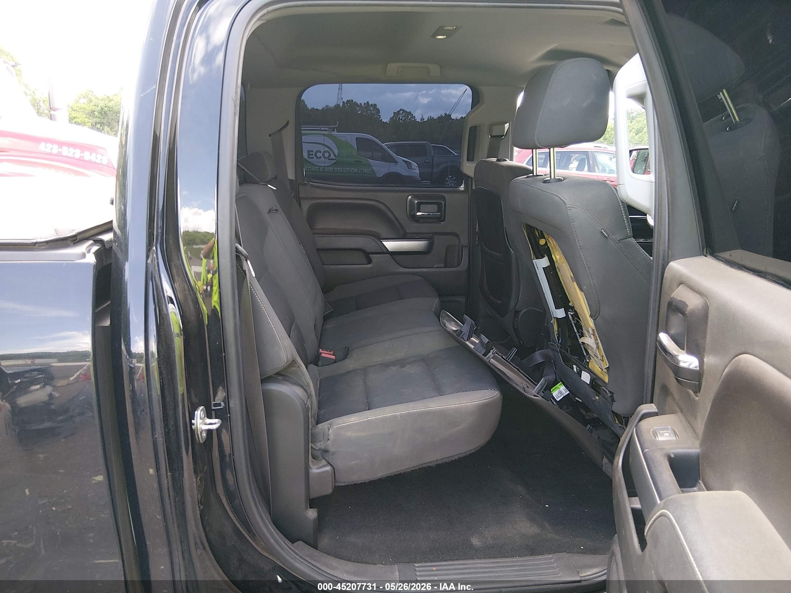 2014 Chevrolet Silverado 1500 1lt Black vin: 3GCPCREH4EG473394