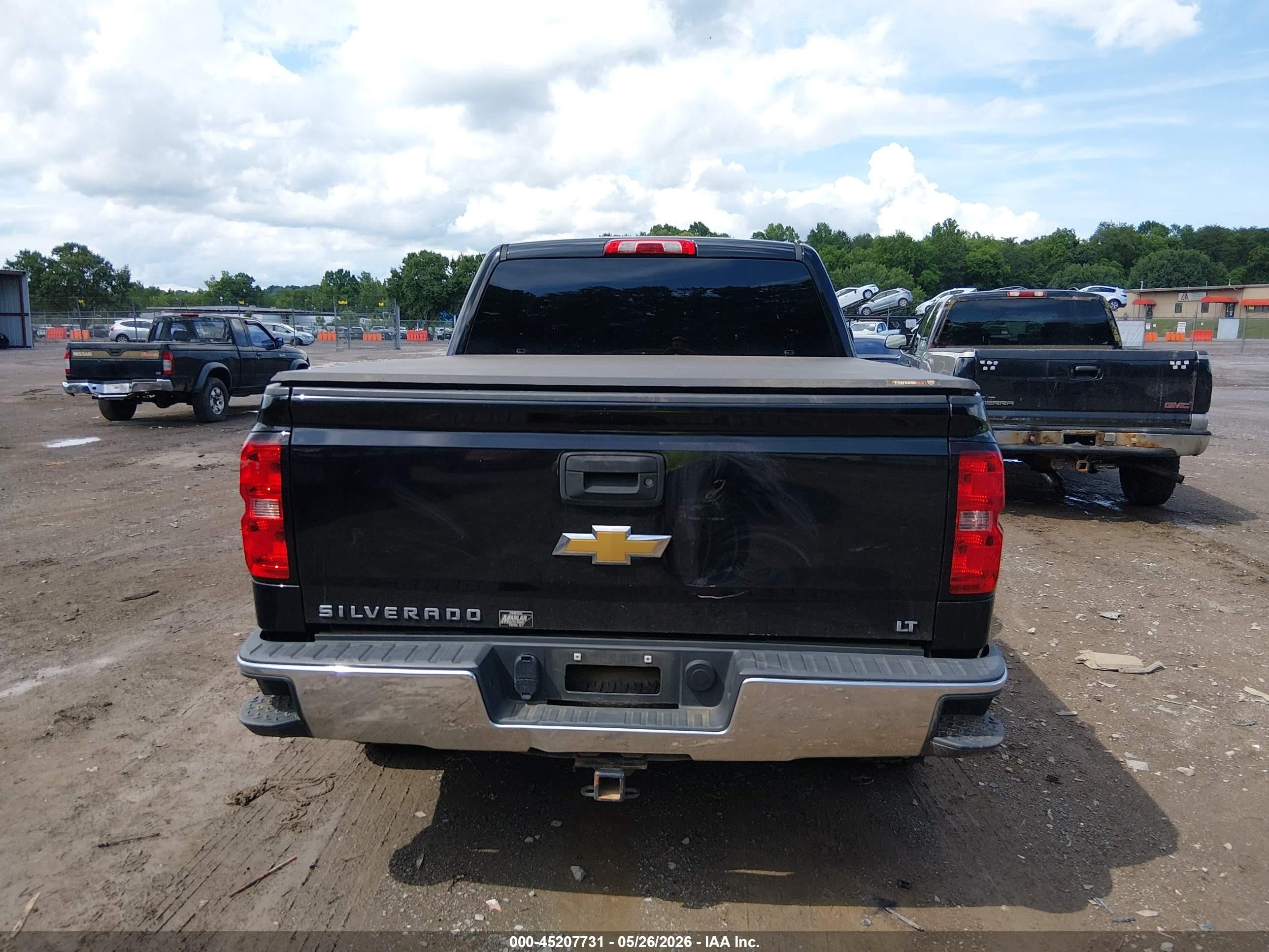 2014 Chevrolet Silverado 1500 1lt Black vin: 3GCPCREH4EG473394