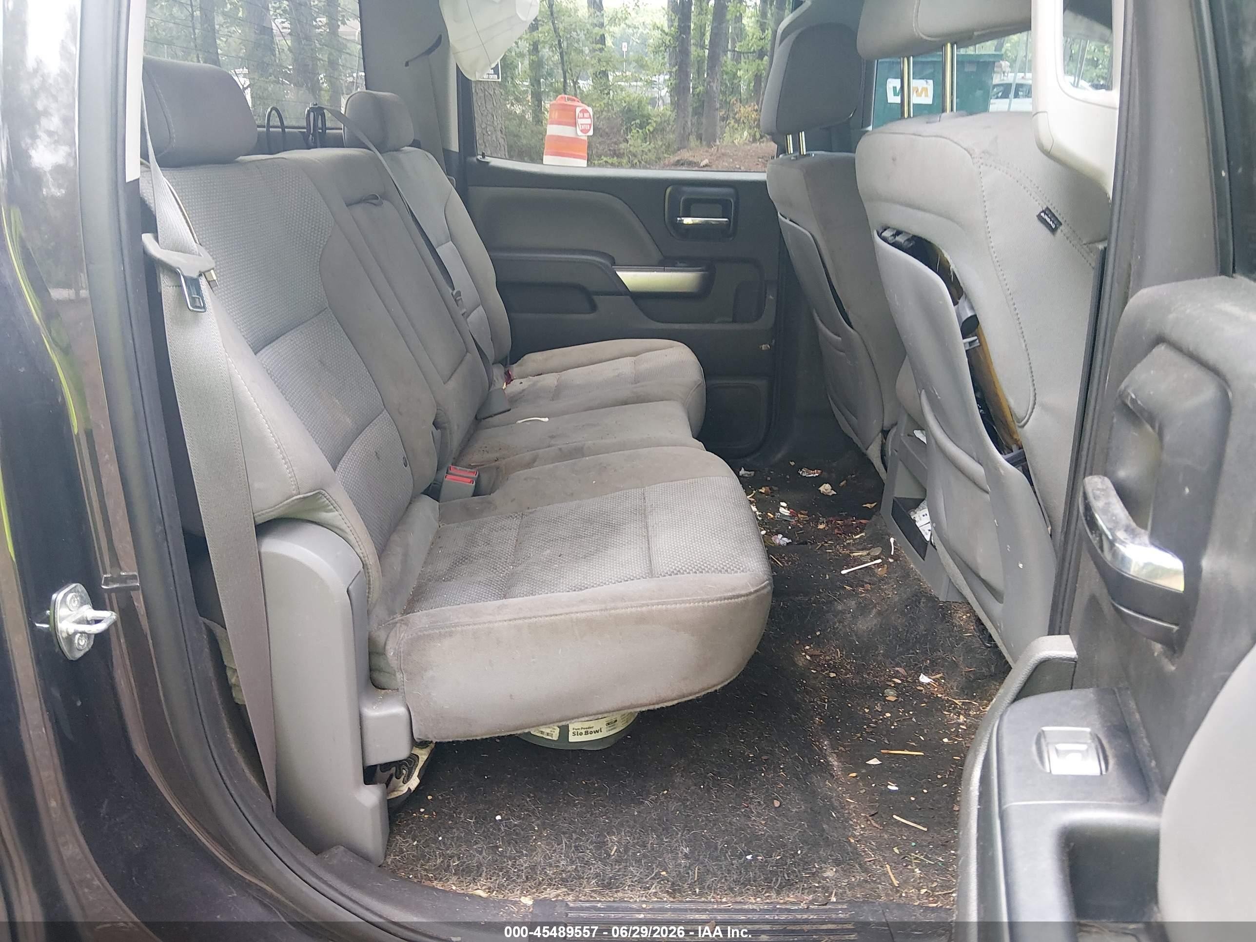 2014 Chevrolet Silverado 1500 Lt Gray vin: 3GCPCREH4EG494455