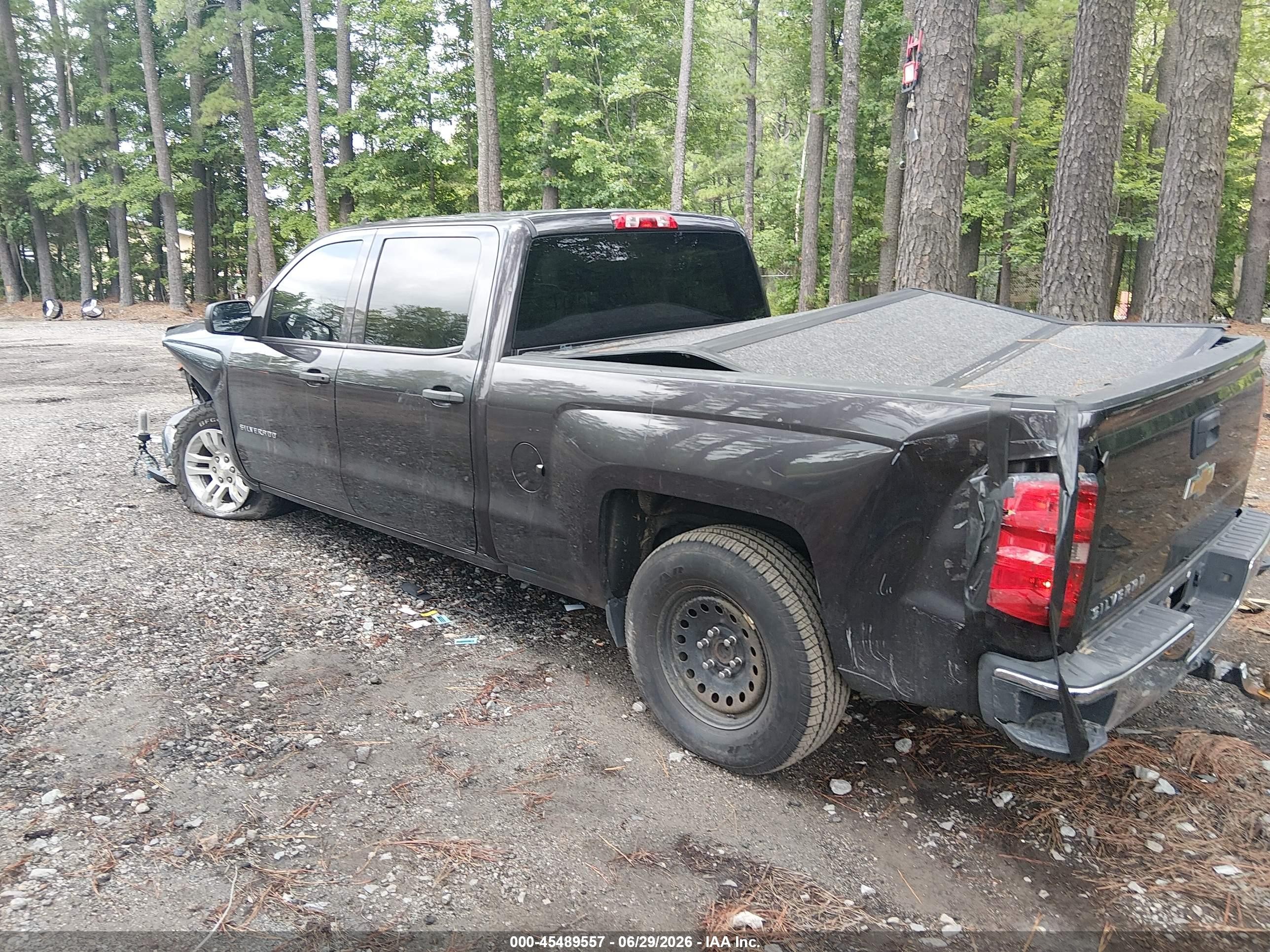 2014 Chevrolet Silverado 1500 Lt Gray vin: 3GCPCREH4EG494455