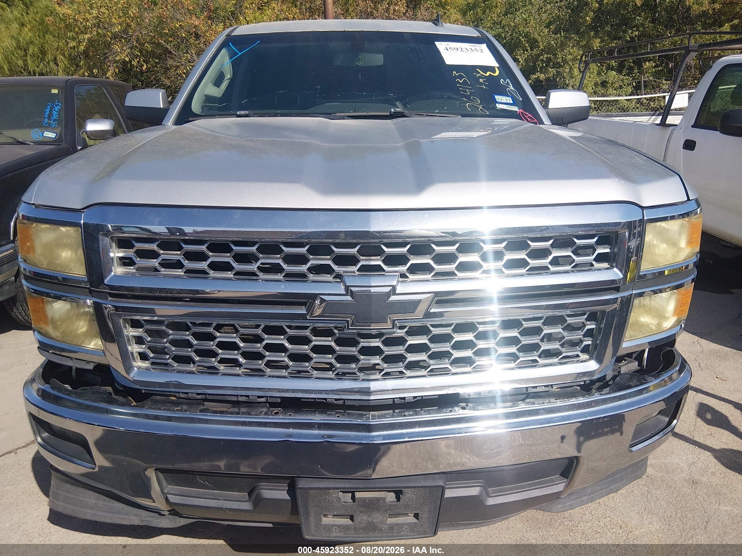 2014 Chevrolet Silverado 1500 1lt Gray vin: 3GCPCREH5EG264133