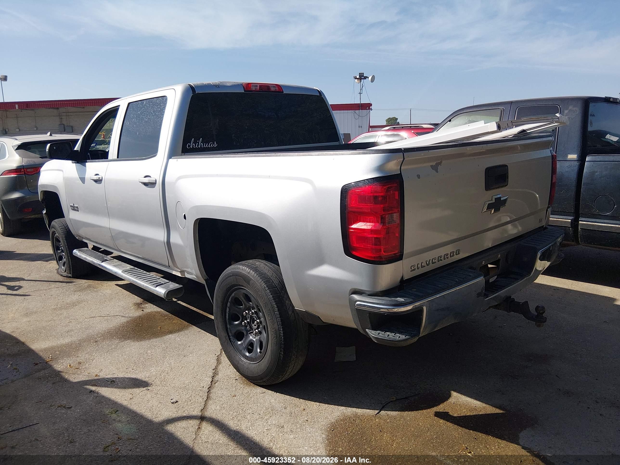 2014 Chevrolet Silverado 1500 1lt Gray vin: 3GCPCREH5EG264133