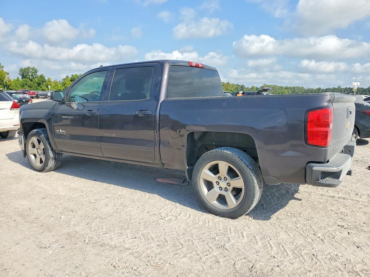 2015 Chevrolet Silverado C1500 Lt Gray vin: 3GCPCREH5FG454502