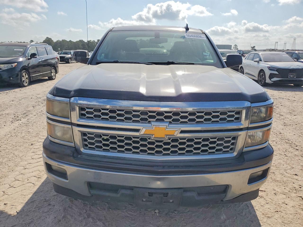 2015 Chevrolet Silverado C1500 Lt Gray vin: 3GCPCREH5FG454502