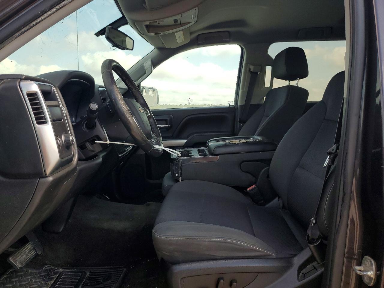 2015 Chevrolet Silverado C1500 Lt Gray vin: 3GCPCREH5FG454502