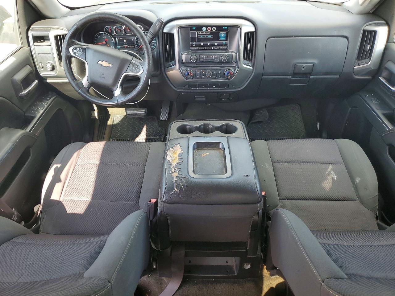 2015 Chevrolet Silverado C1500 Lt Gray vin: 3GCPCREH5FG454502