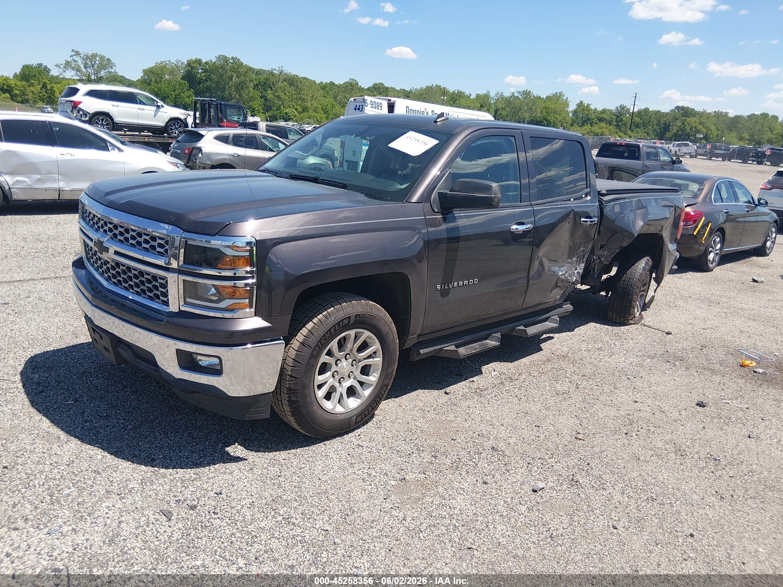 2014 Chevrolet Silverado 1500 1lt Brown vin: 3GCPCREH6EG293267