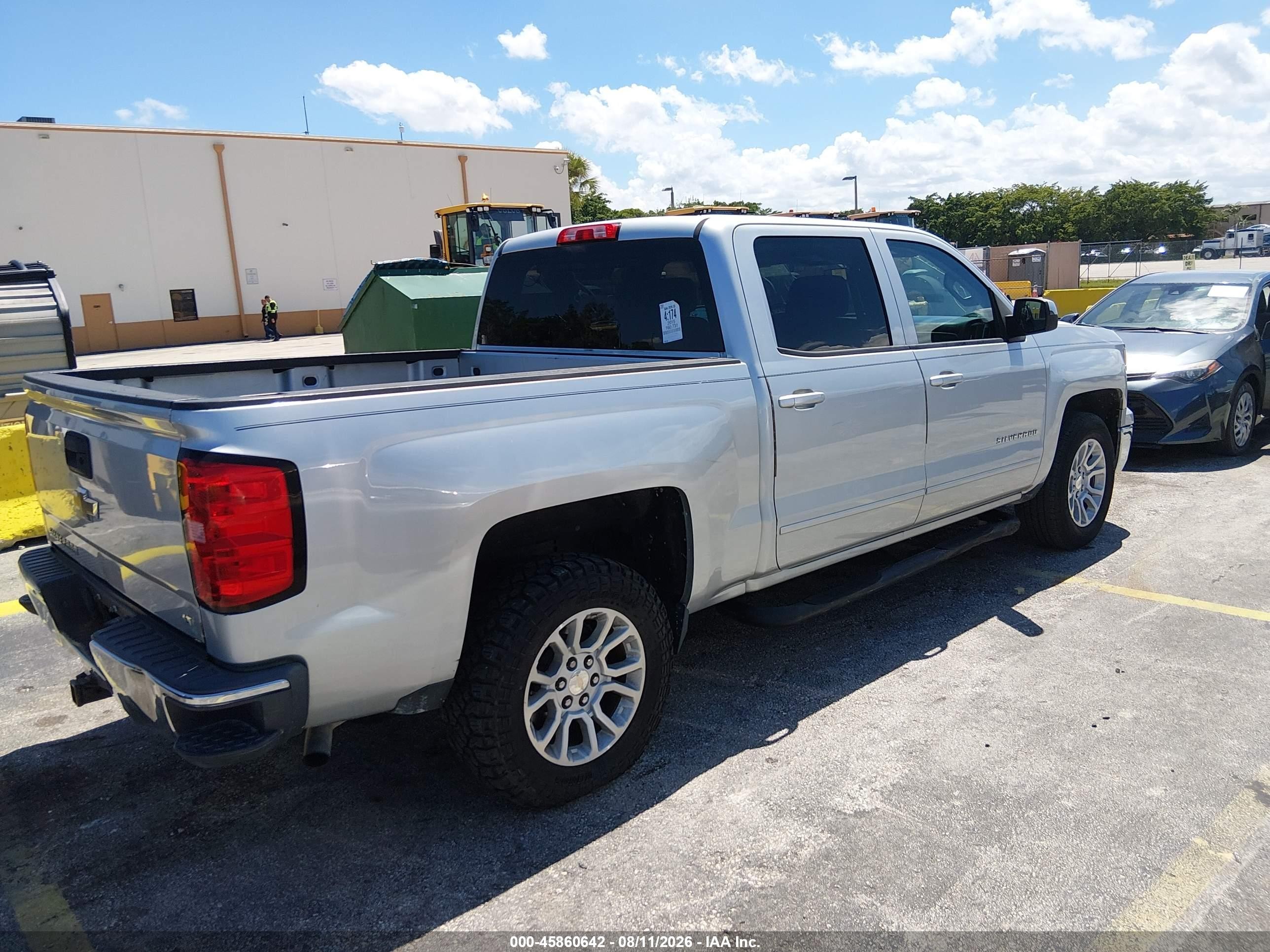 2015 Chevrolet Silverado 1500 Lt Серебряный vin: 3GCPCREH7FG470930