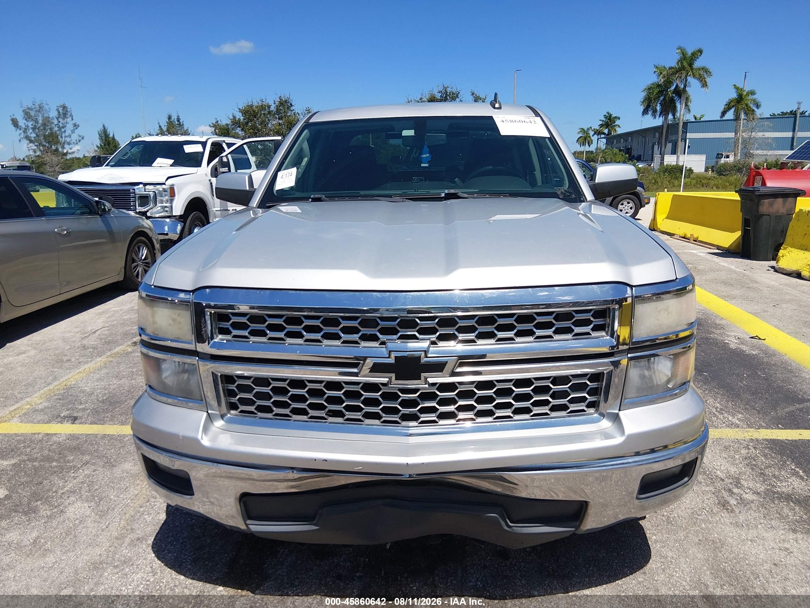 2015 Chevrolet Silverado 1500 Lt Серебряный vin: 3GCPCREH7FG470930
