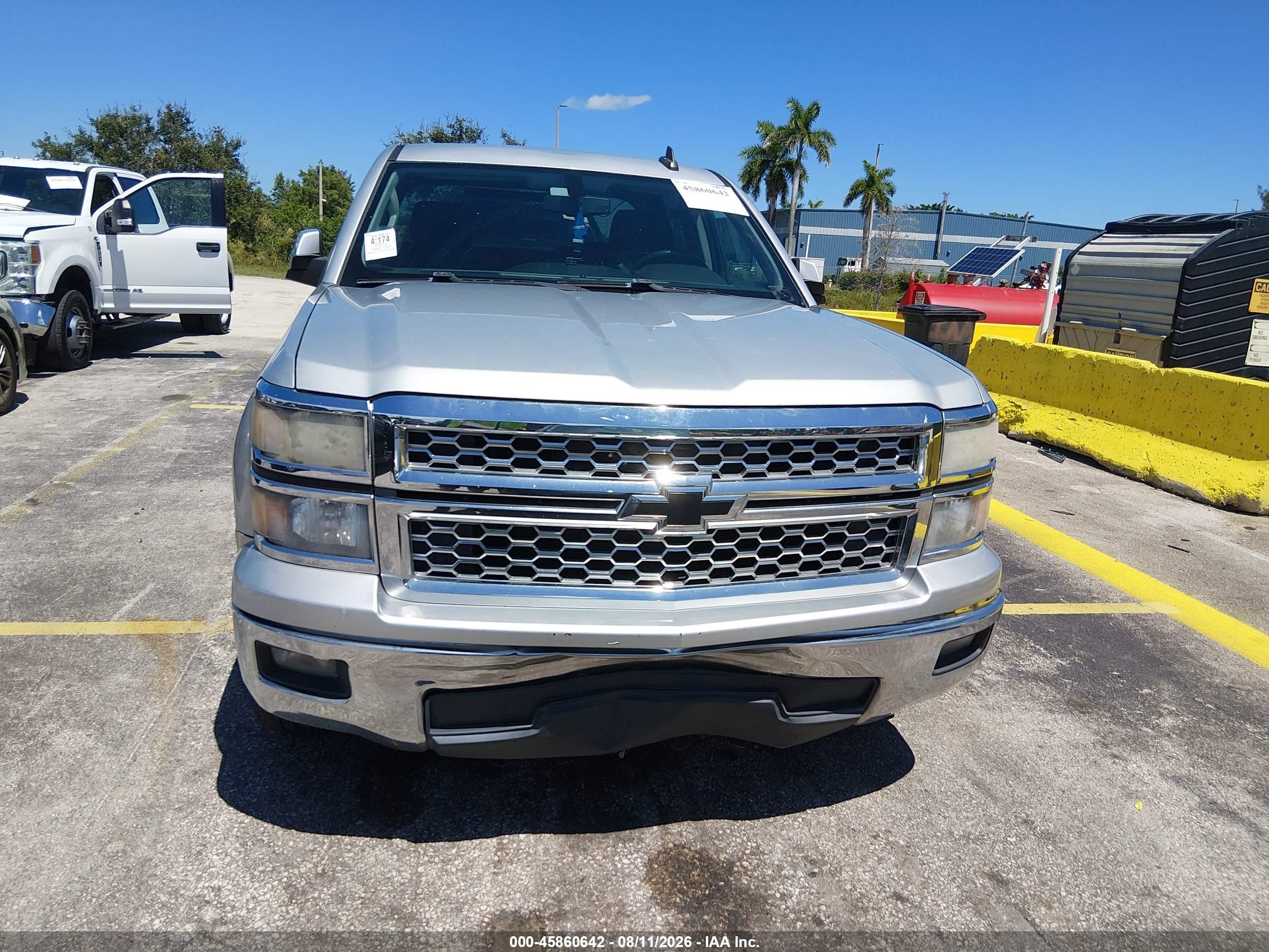 2015 Chevrolet Silverado 1500 Lt Серебряный vin: 3GCPCREH7FG470930