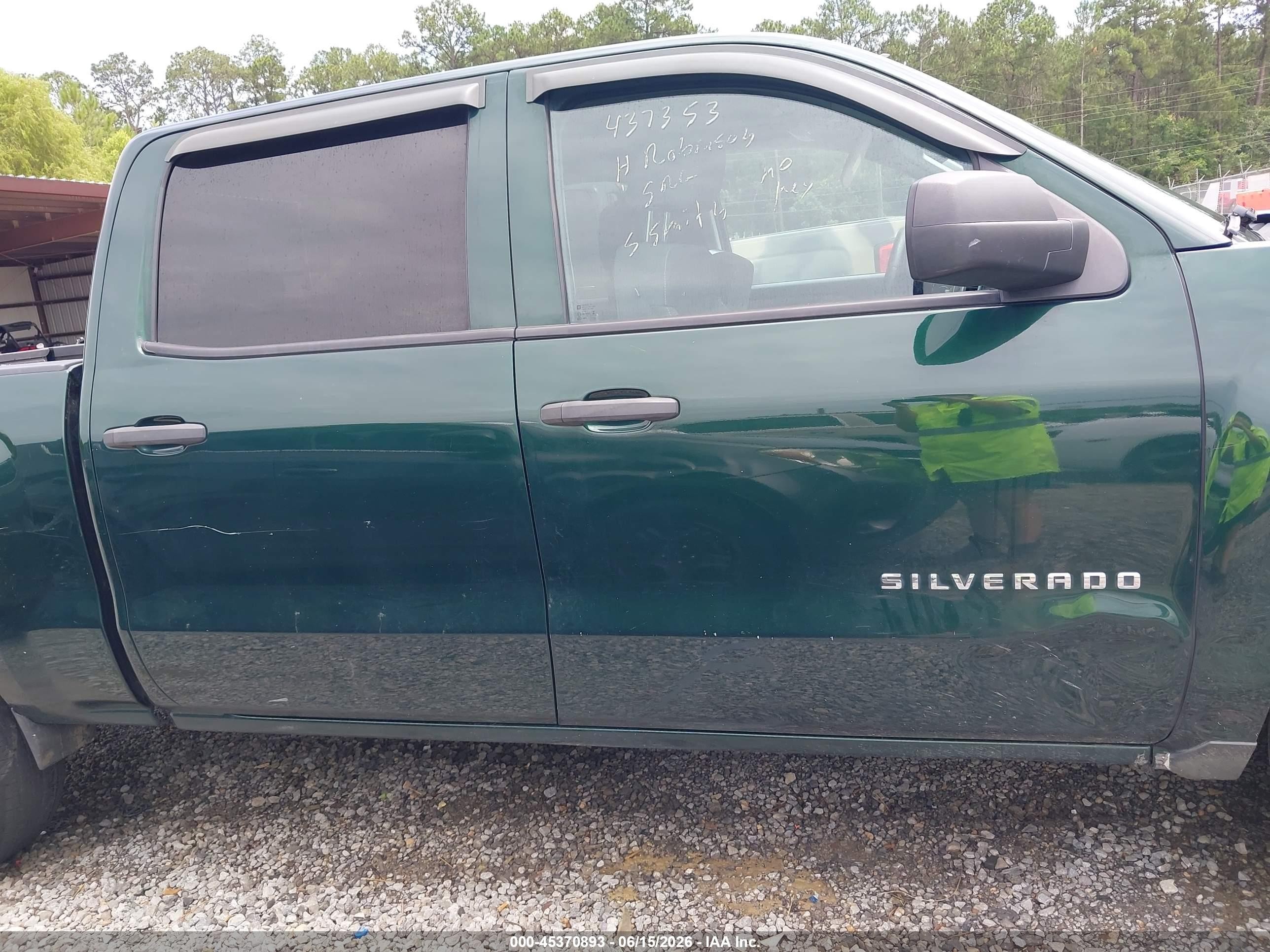 2014 Chevrolet Silverado 1500 Lt Green vin: 3GCPCREH8EG437353