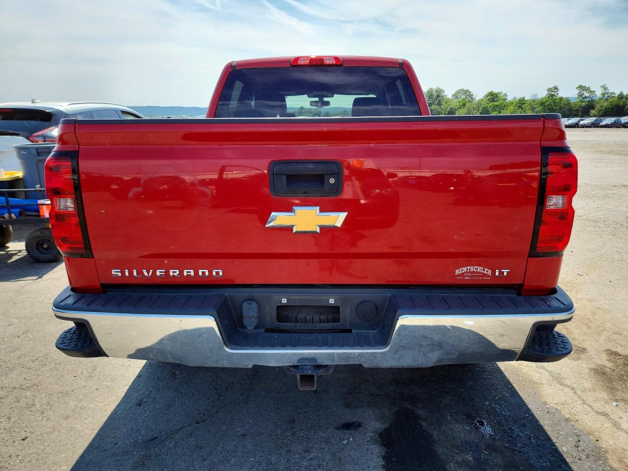 2014 Chevrolet Silverado C1500 Lt Красный vin: 3GCPCREH8EG443976