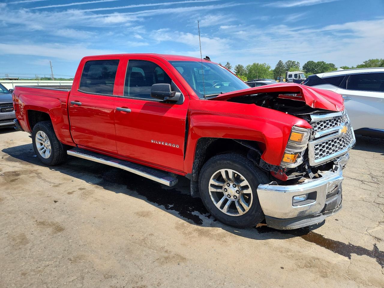 2014 Chevrolet Silverado C1500 Lt Красный vin: 3GCPCREH8EG443976