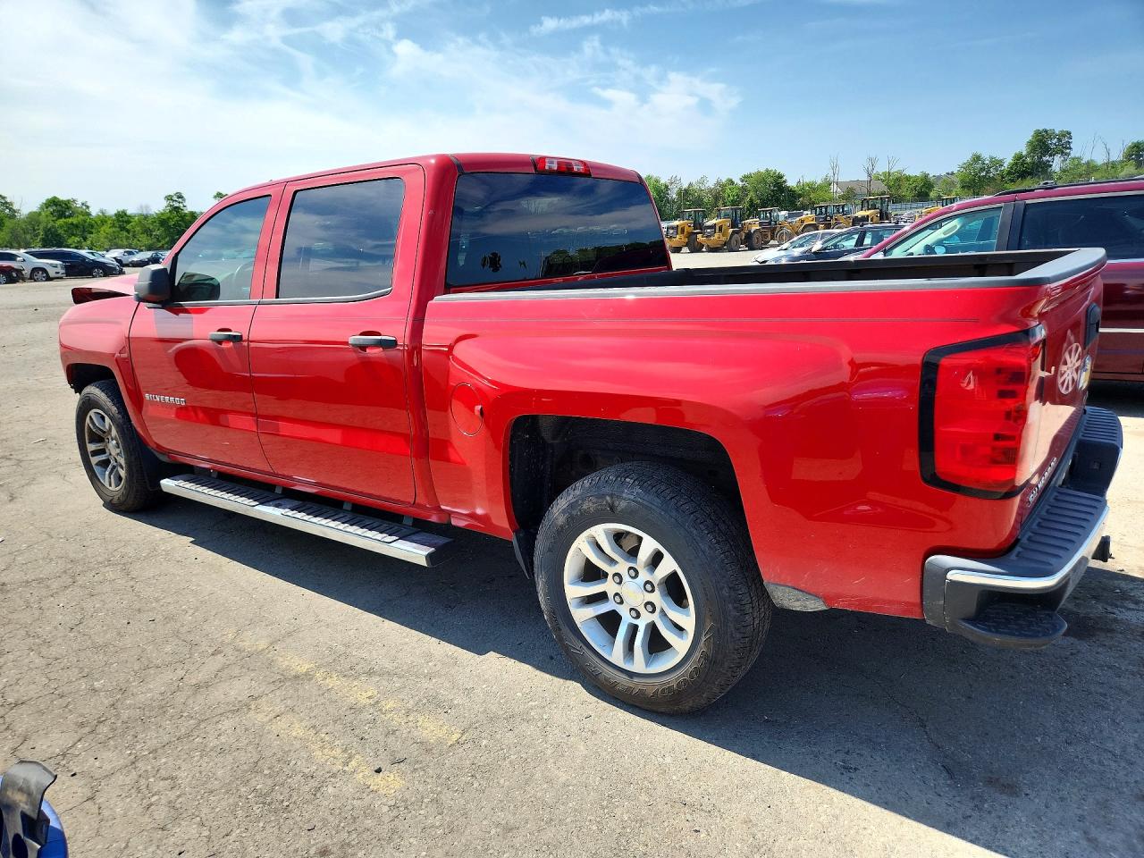 2014 Chevrolet Silverado C1500 Lt Красный vin: 3GCPCREH8EG443976