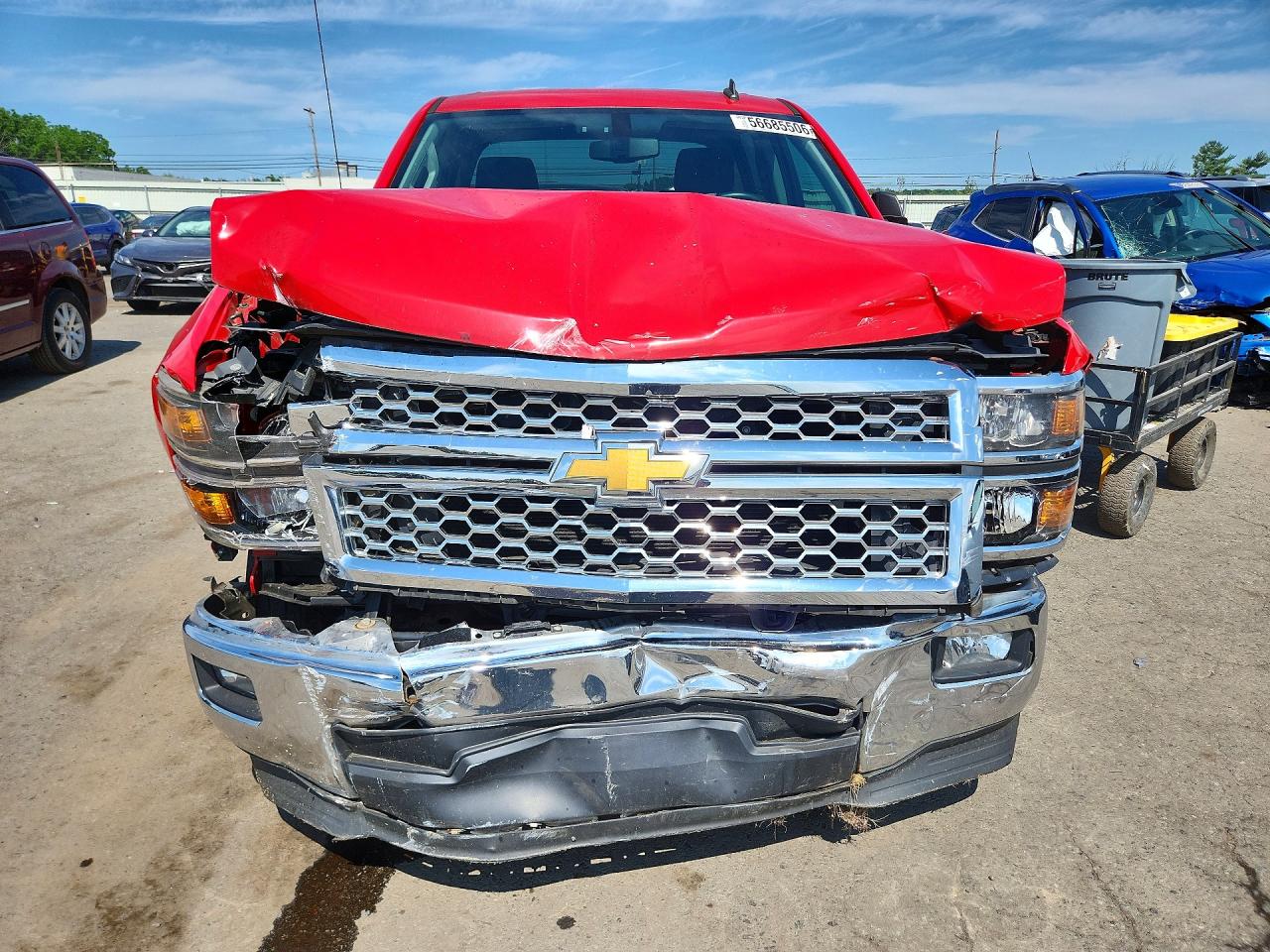 2014 Chevrolet Silverado C1500 Lt Красный vin: 3GCPCREH8EG443976