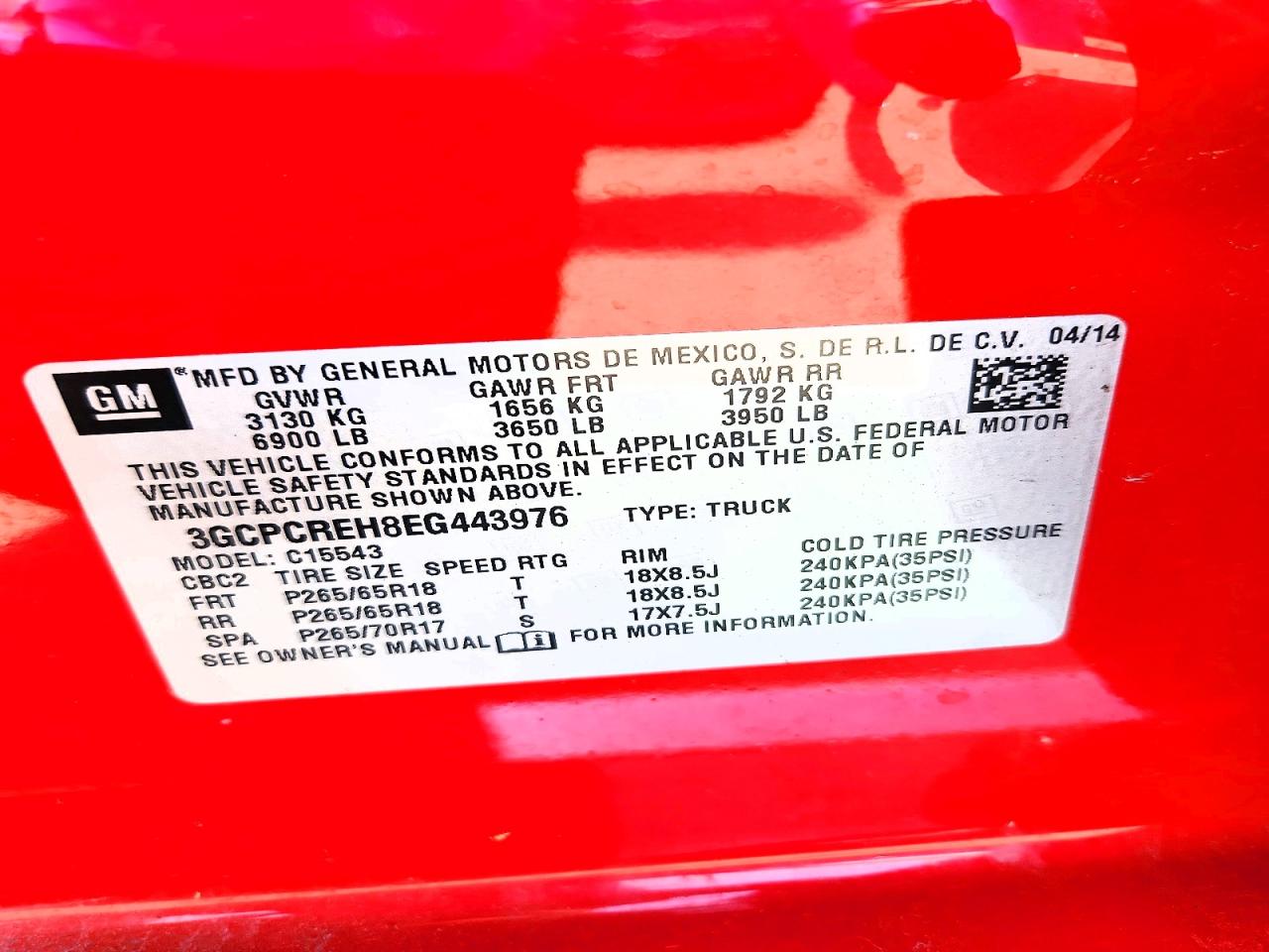 2014 Chevrolet Silverado C1500 Lt Красный vin: 3GCPCREH8EG443976