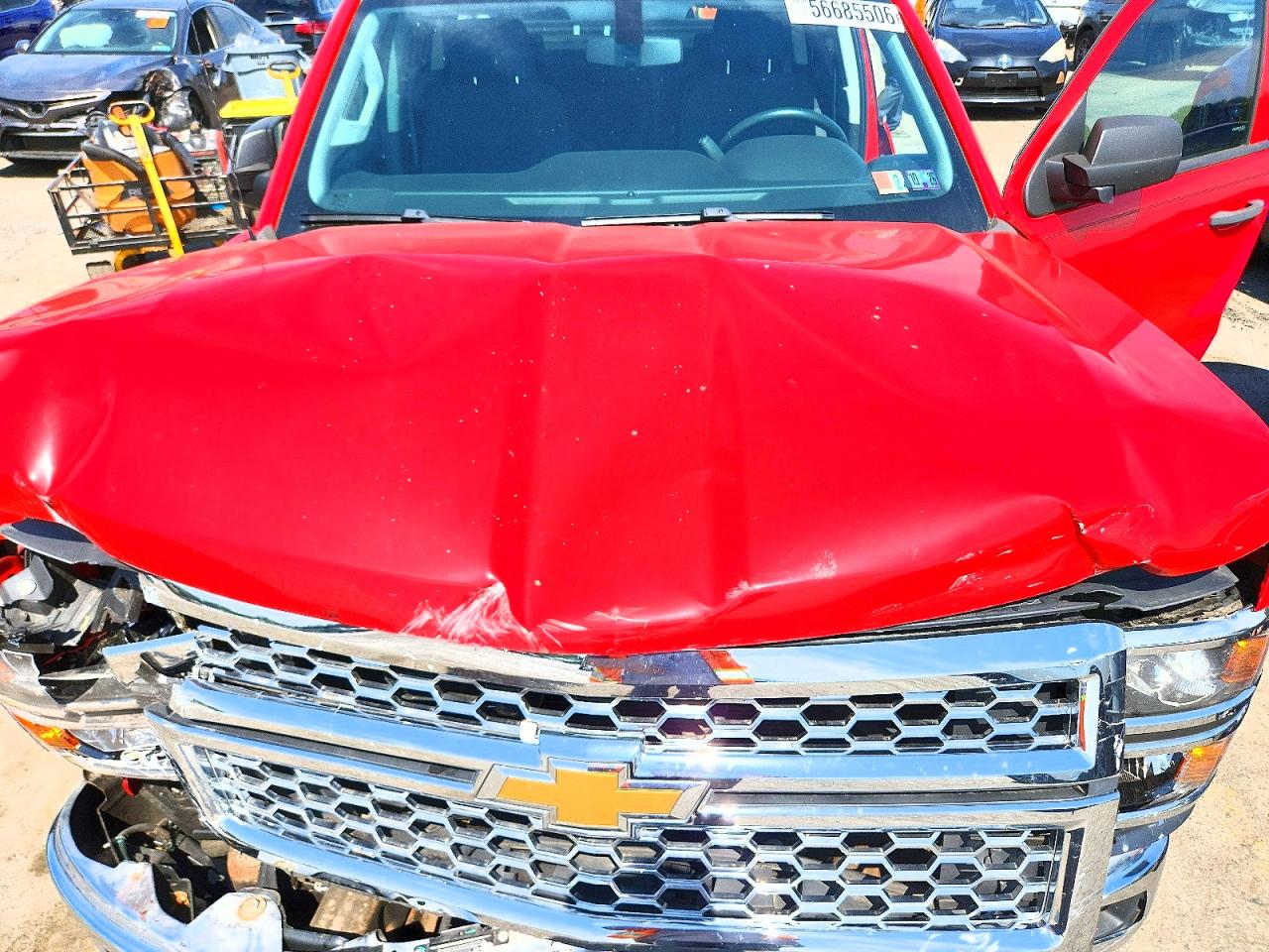 2014 Chevrolet Silverado C1500 Lt Красный vin: 3GCPCREH8EG443976