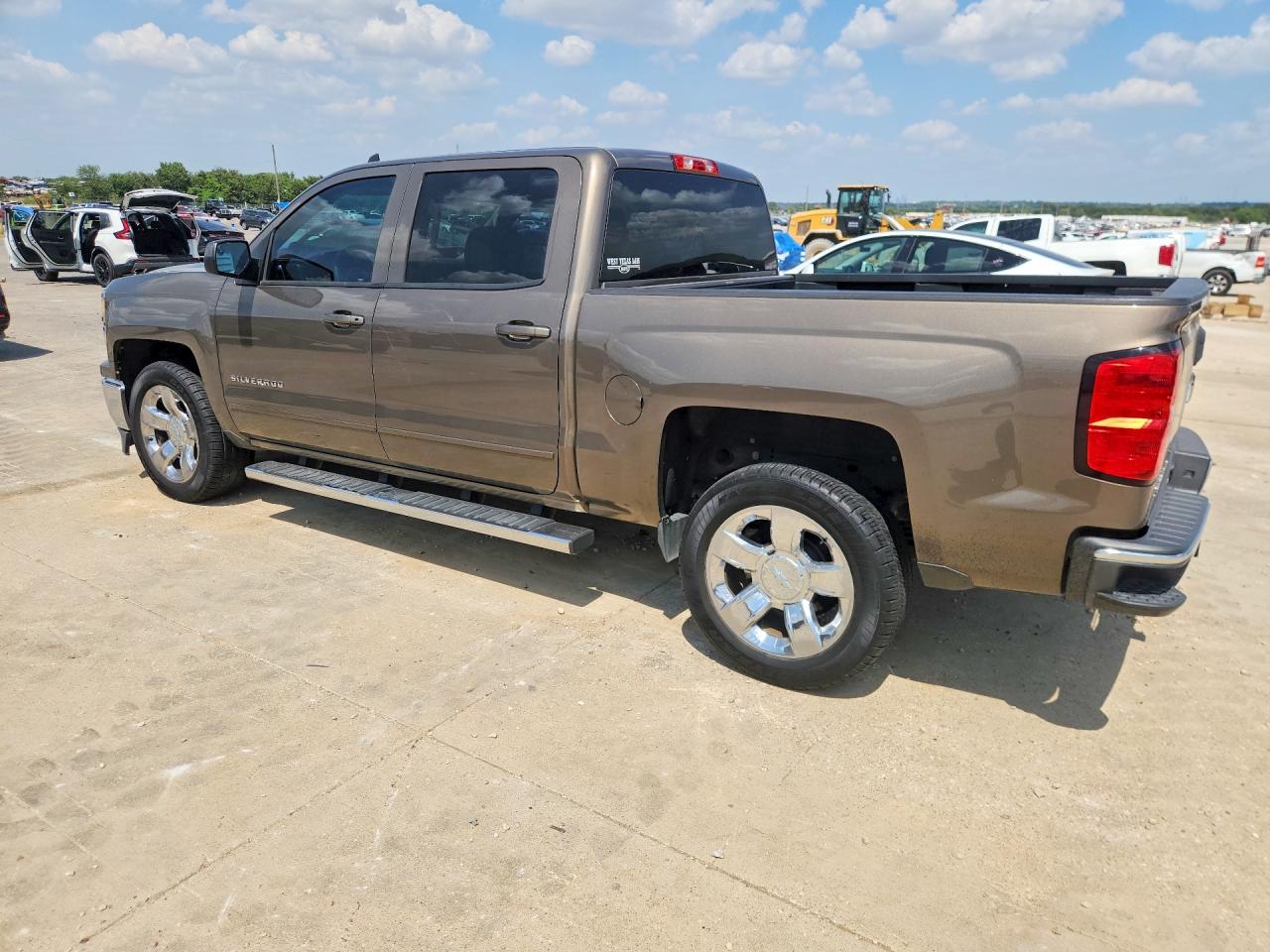 2015 Chevrolet Silverado C1500 Lt Brown vin: 3GCPCREH8FG178333