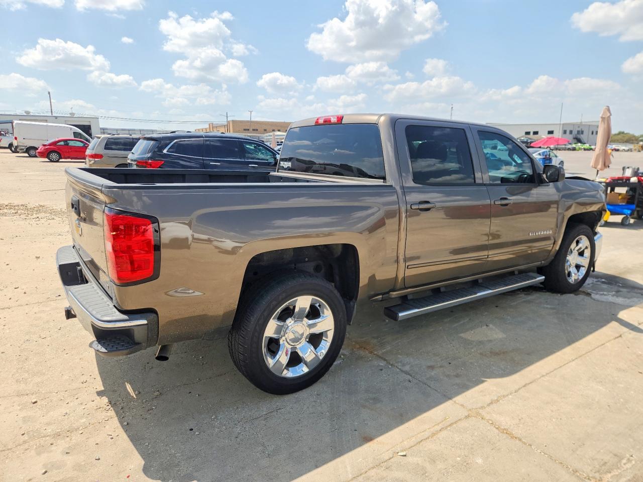 2015 Chevrolet Silverado C1500 Lt Brown vin: 3GCPCREH8FG178333