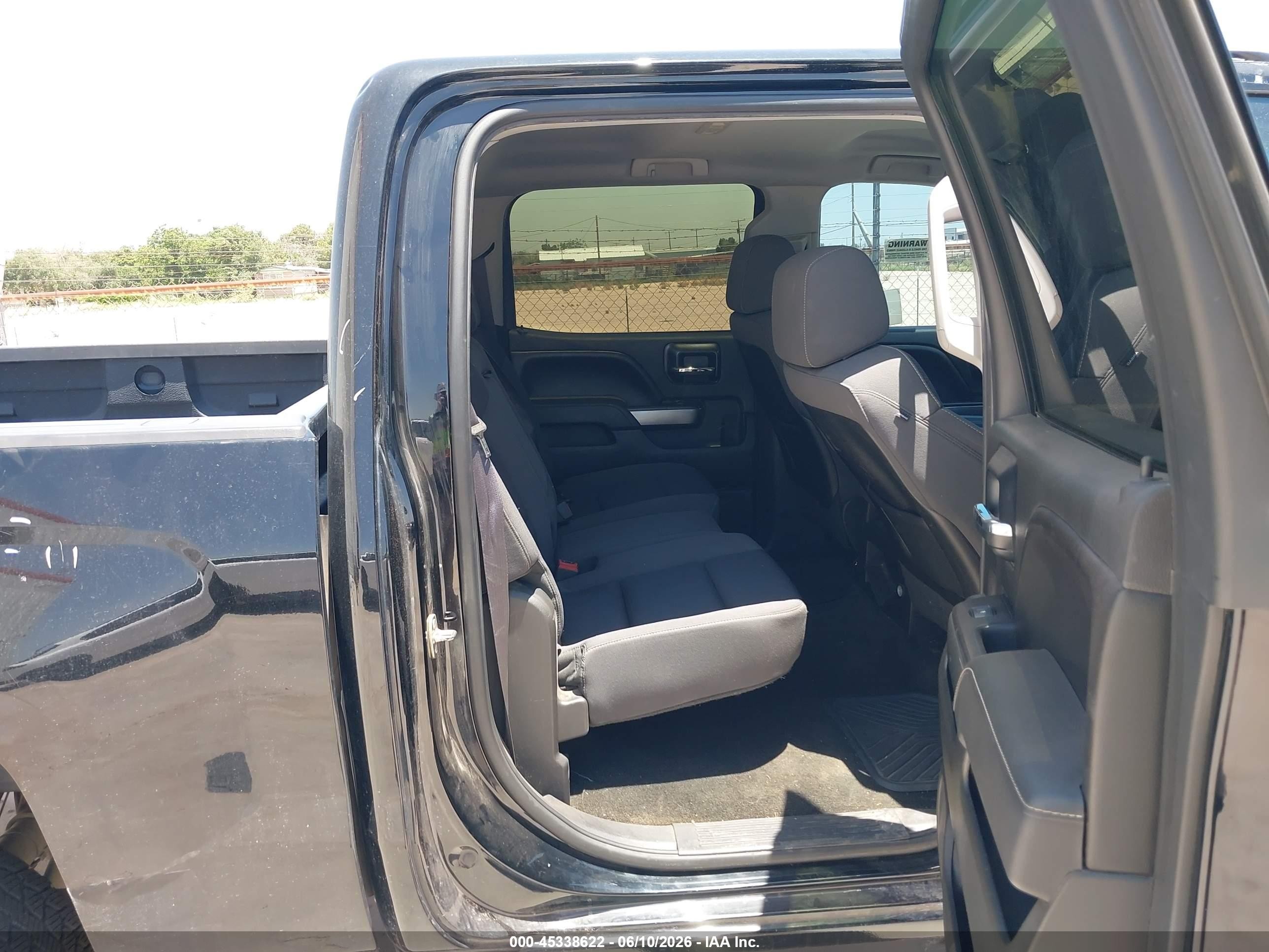2014 Chevrolet Silverado 1500 1lt Black vin: 3GCPCREH9EG185290